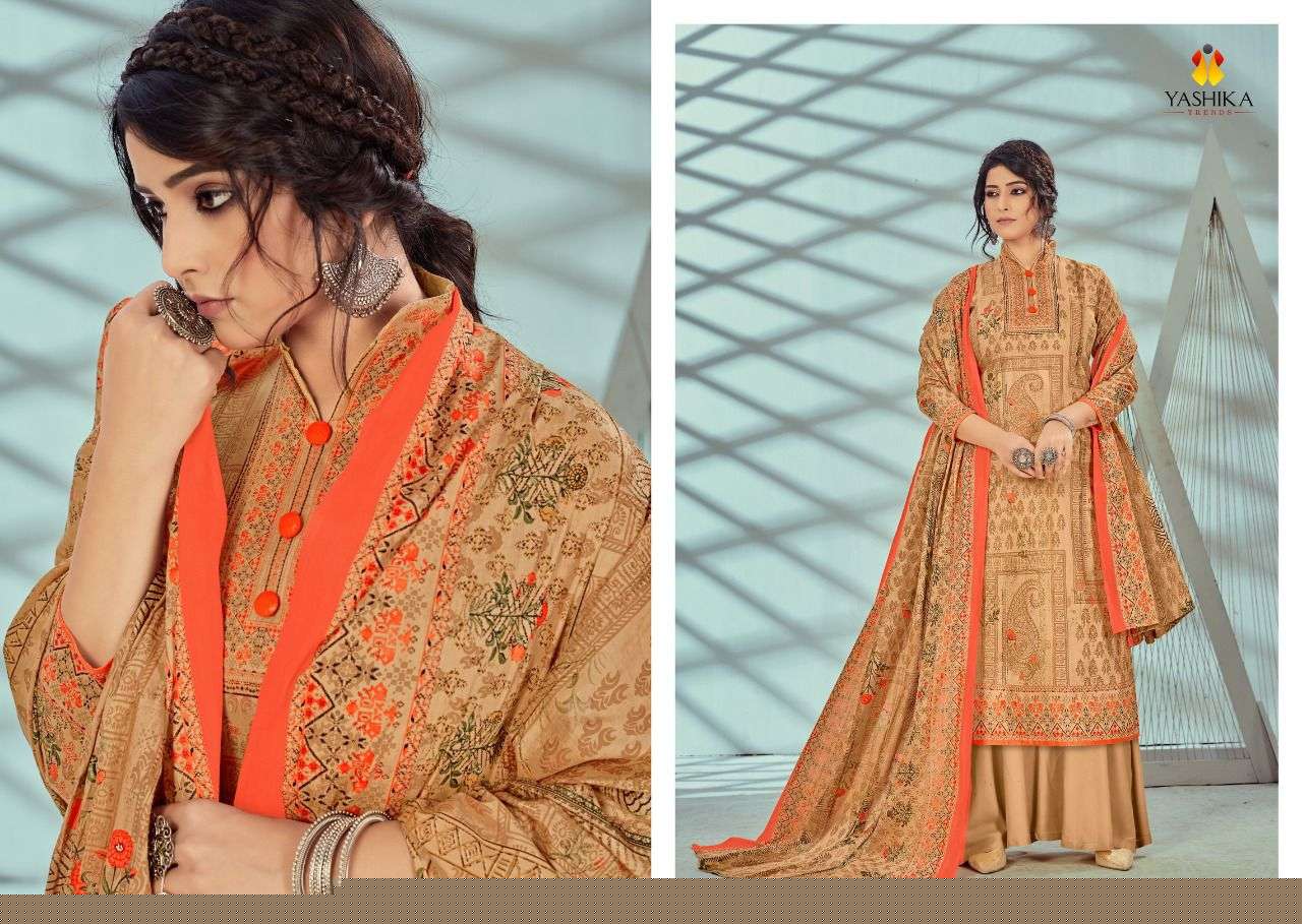ZULFFAT VOL-3 BY YASHIKA TRENDS 3001 TO 3010 SERIES BEAUTIFUL STYLISH SUITS FANCY COLORFUL CASUAL WEAR & ETHNIC WEAR & READY TO WEAR PURE CAMBRIC PRINTED DRESSES AT WHOLESALE PRICE