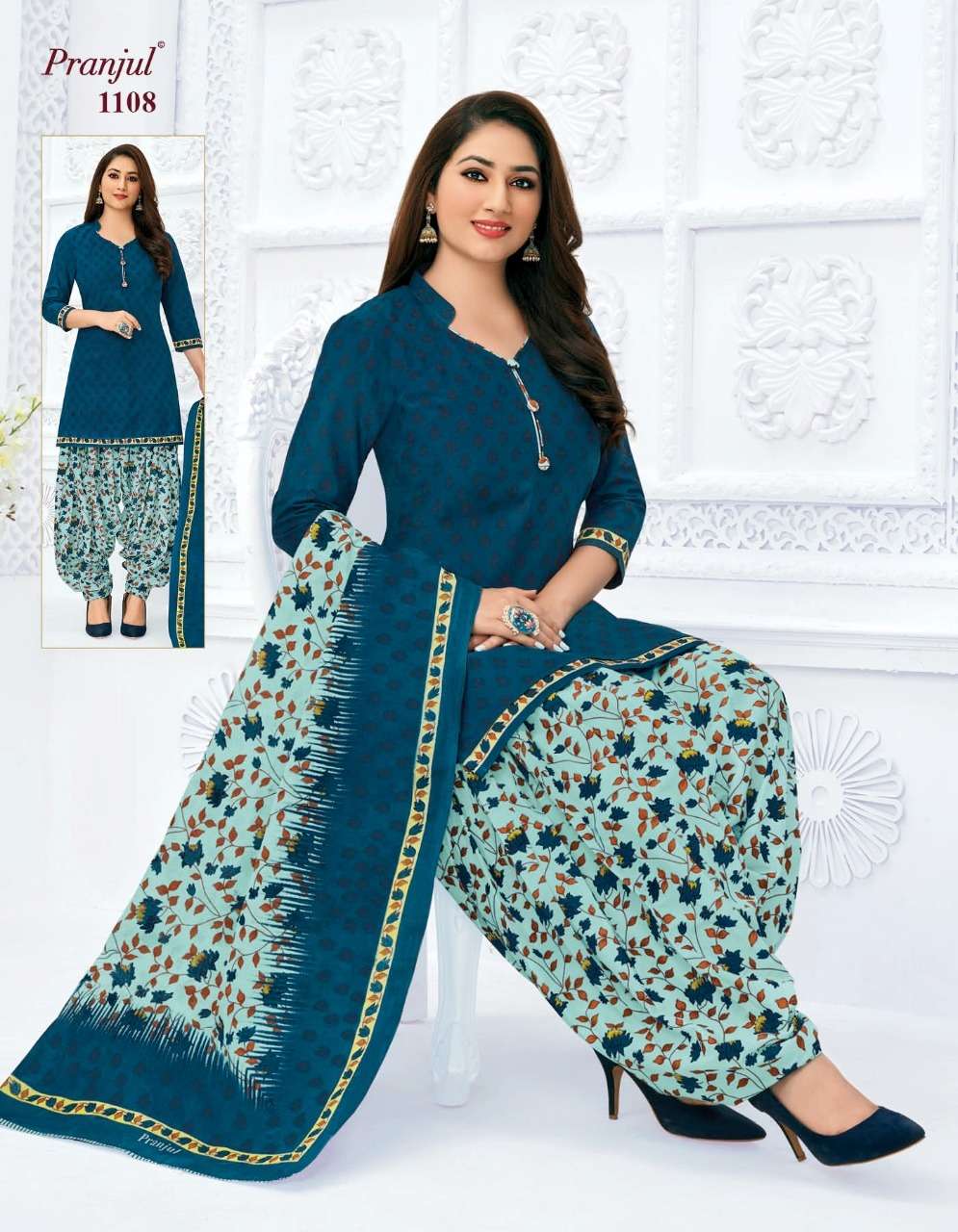 PRIYANKA VOL-11 NX BY PRANJUL BEAUTIFUL SUITS STYLISH FANCY COLORFUL CASUAL WEAR & ETHNIC WEAR PURE COTTON PRINTED DRESSES AT WHOLESALE PRICE