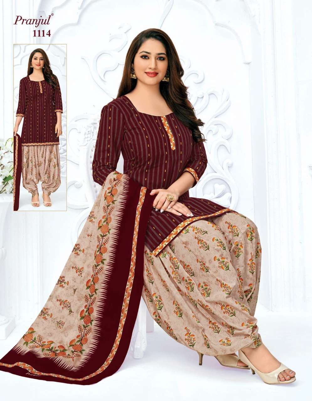 PRIYANKA VOL-11 NX BY PRANJUL BEAUTIFUL SUITS STYLISH FANCY COLORFUL CASUAL WEAR & ETHNIC WEAR PURE COTTON PRINTED DRESSES AT WHOLESALE PRICE