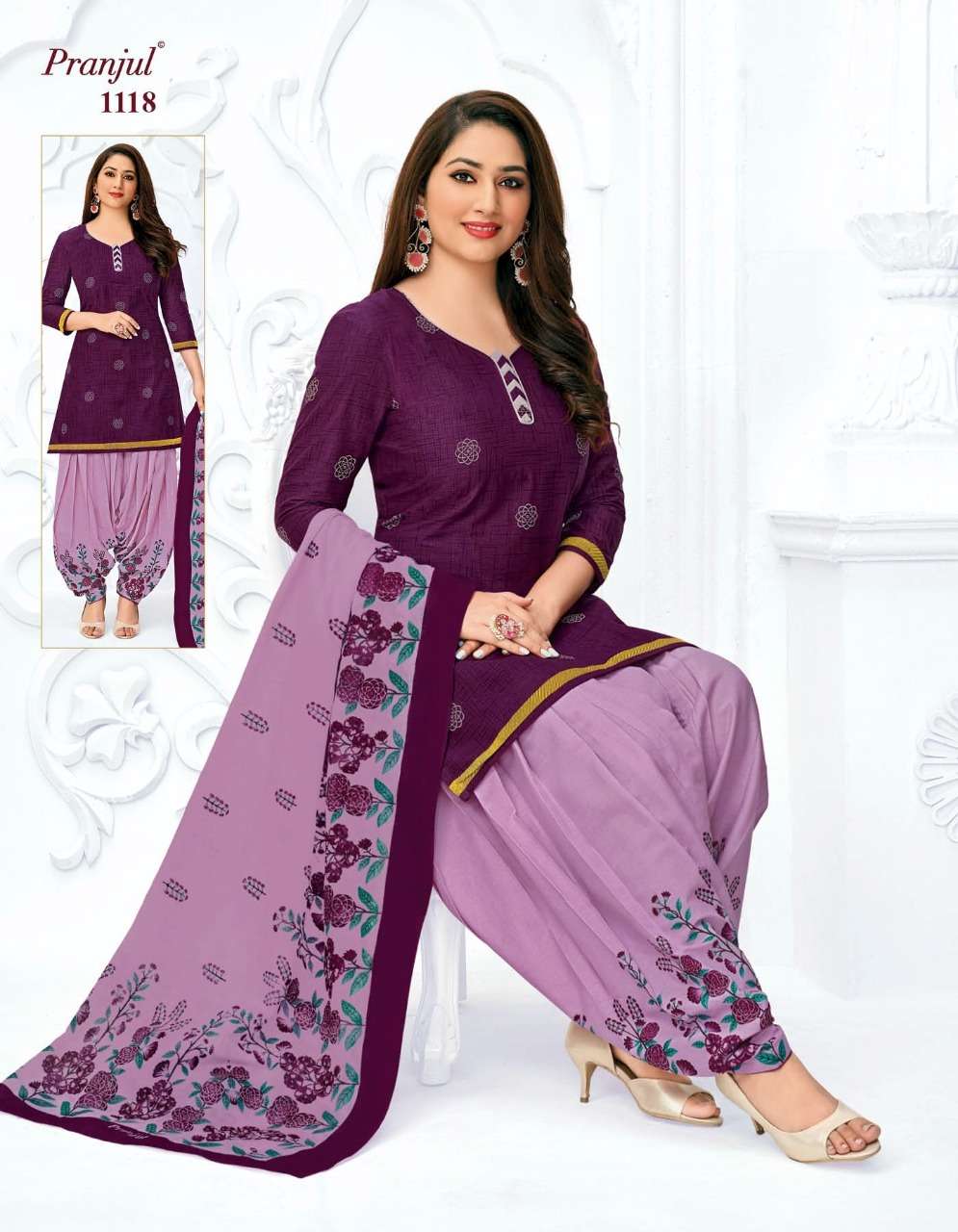 PRIYANKA VOL-11 NX BY PRANJUL BEAUTIFUL SUITS STYLISH FANCY COLORFUL CASUAL WEAR & ETHNIC WEAR PURE COTTON PRINTED DRESSES AT WHOLESALE PRICE