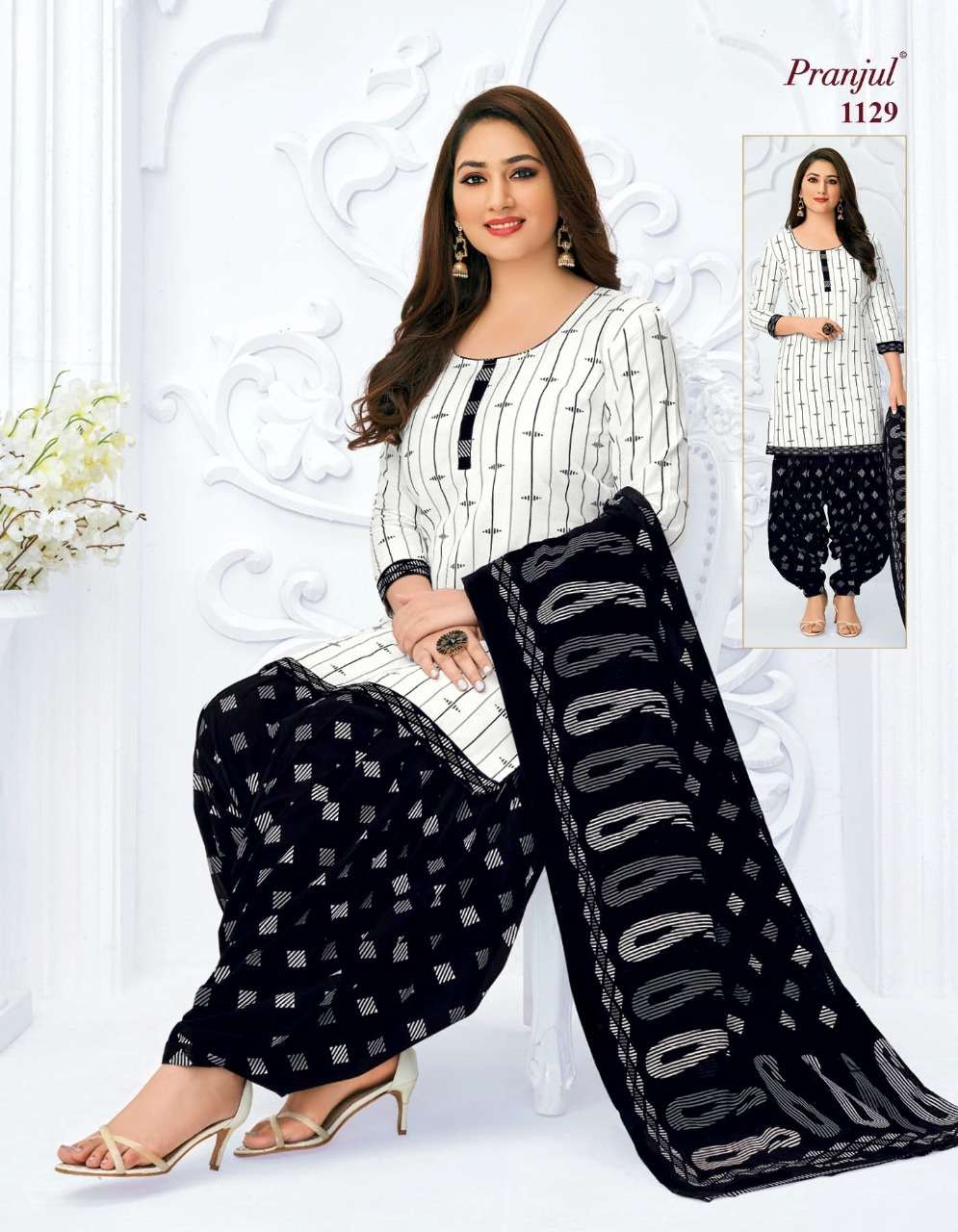 PRIYANKA VOL-11 NX BY PRANJUL BEAUTIFUL SUITS STYLISH FANCY COLORFUL CASUAL WEAR & ETHNIC WEAR PURE COTTON PRINTED DRESSES AT WHOLESALE PRICE