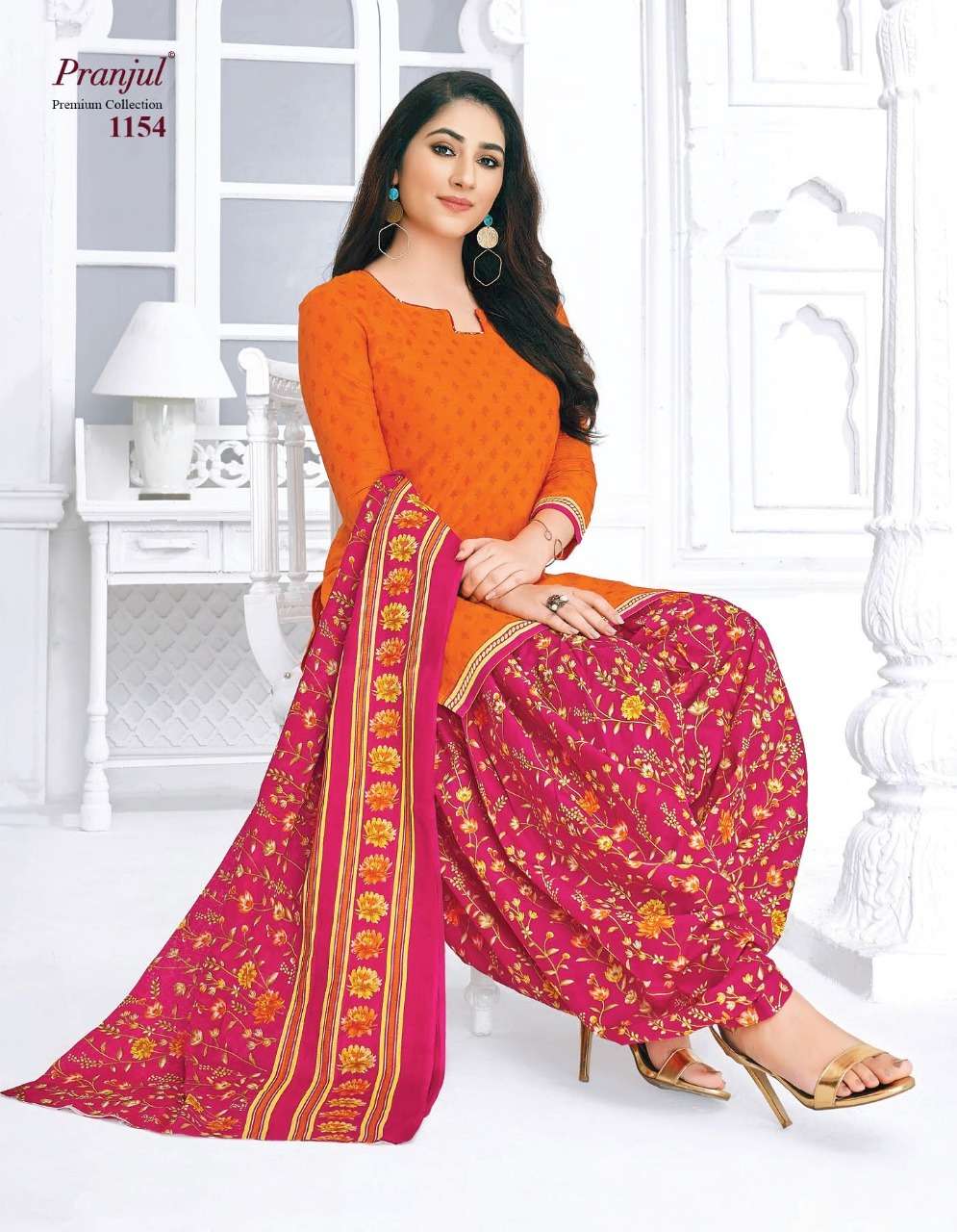 PRIYANKA VOL-11 NX BY PRANJUL BEAUTIFUL SUITS STYLISH FANCY COLORFUL CASUAL WEAR & ETHNIC WEAR PURE COTTON PRINTED DRESSES AT WHOLESALE PRICE