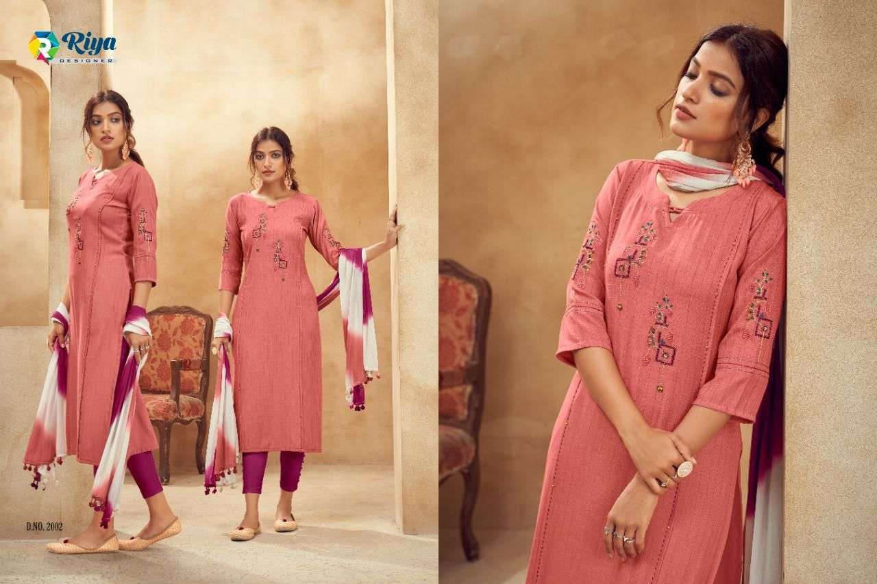 ALICE BY RIYA DESIGNER 2001 TO 2004 SERIES BEAUTIFUL SUITS COLORFUL STYLISH FANCY CASUAL WEAR & ETHNIC WEAR HEAVY RAYON EMBROIDERED DRESSES AT WHOLESALE PRICE