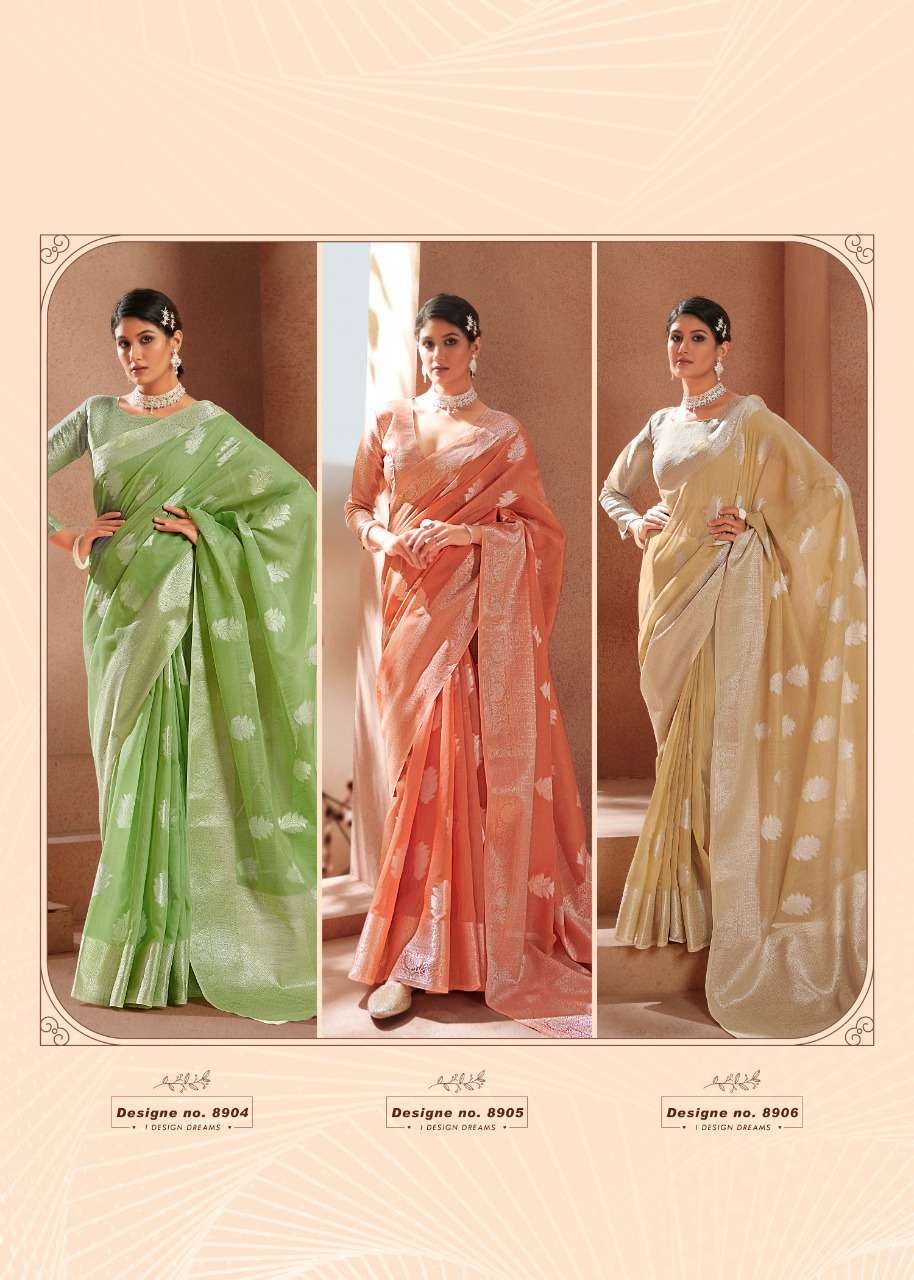 Avaloki Silk By Rajyog 8901 To 8906 Series Indian Traditional Wear Collection Beautiful Stylish Fancy Colorful Party Wear & Occasional Wear Modal Silk Sarees At Wholesale Price