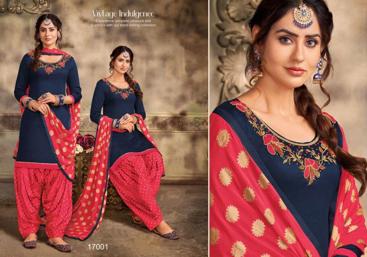 AFLATUNE VOL-16 BY KAPIL TRENDZ 17001 TO 17012 SERIES BEAUTIFUL SUITS COLORFUL STYLISH FANCY CASUAL WEAR & ETHNIC WEAR SOFT SILK WITH WORK DRESSES AT WHOLESALE PRICE