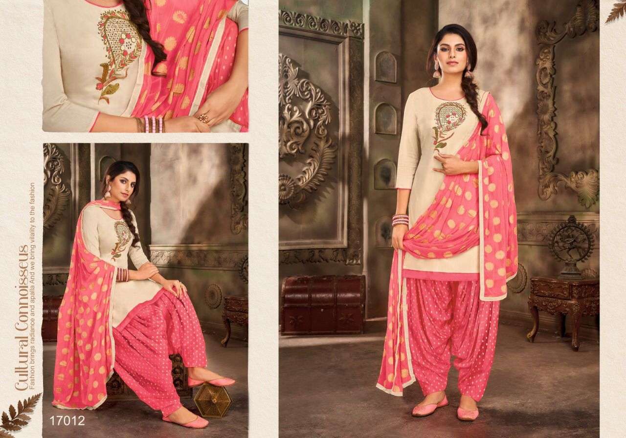 AFLATUNE VOL-16 BY KAPIL TRENDZ 17001 TO 17012 SERIES BEAUTIFUL SUITS COLORFUL STYLISH FANCY CASUAL WEAR & ETHNIC WEAR SOFT SILK WITH WORK DRESSES AT WHOLESALE PRICE