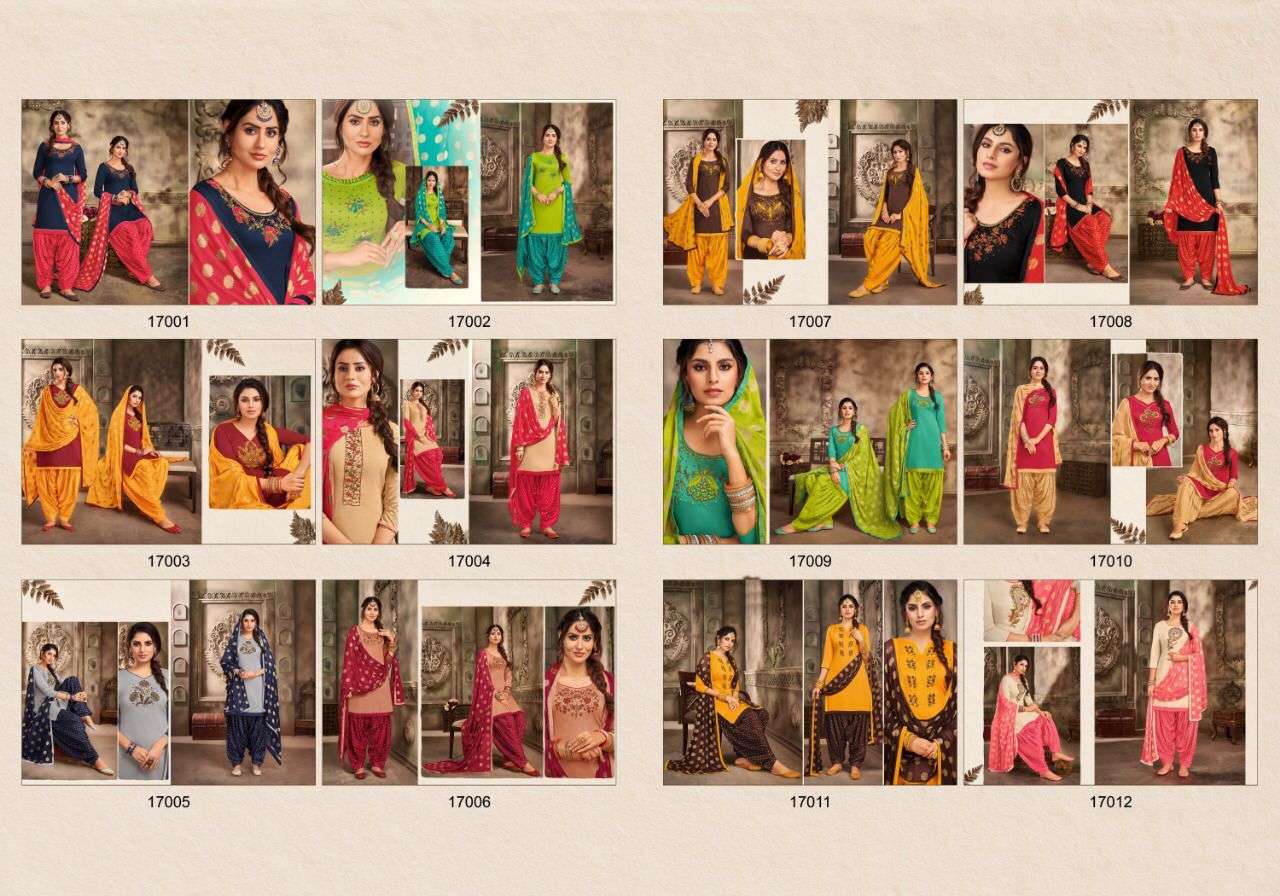 AFLATUNE VOL-16 BY KAPIL TRENDZ 17001 TO 17012 SERIES BEAUTIFUL SUITS COLORFUL STYLISH FANCY CASUAL WEAR & ETHNIC WEAR SOFT SILK WITH WORK DRESSES AT WHOLESALE PRICE