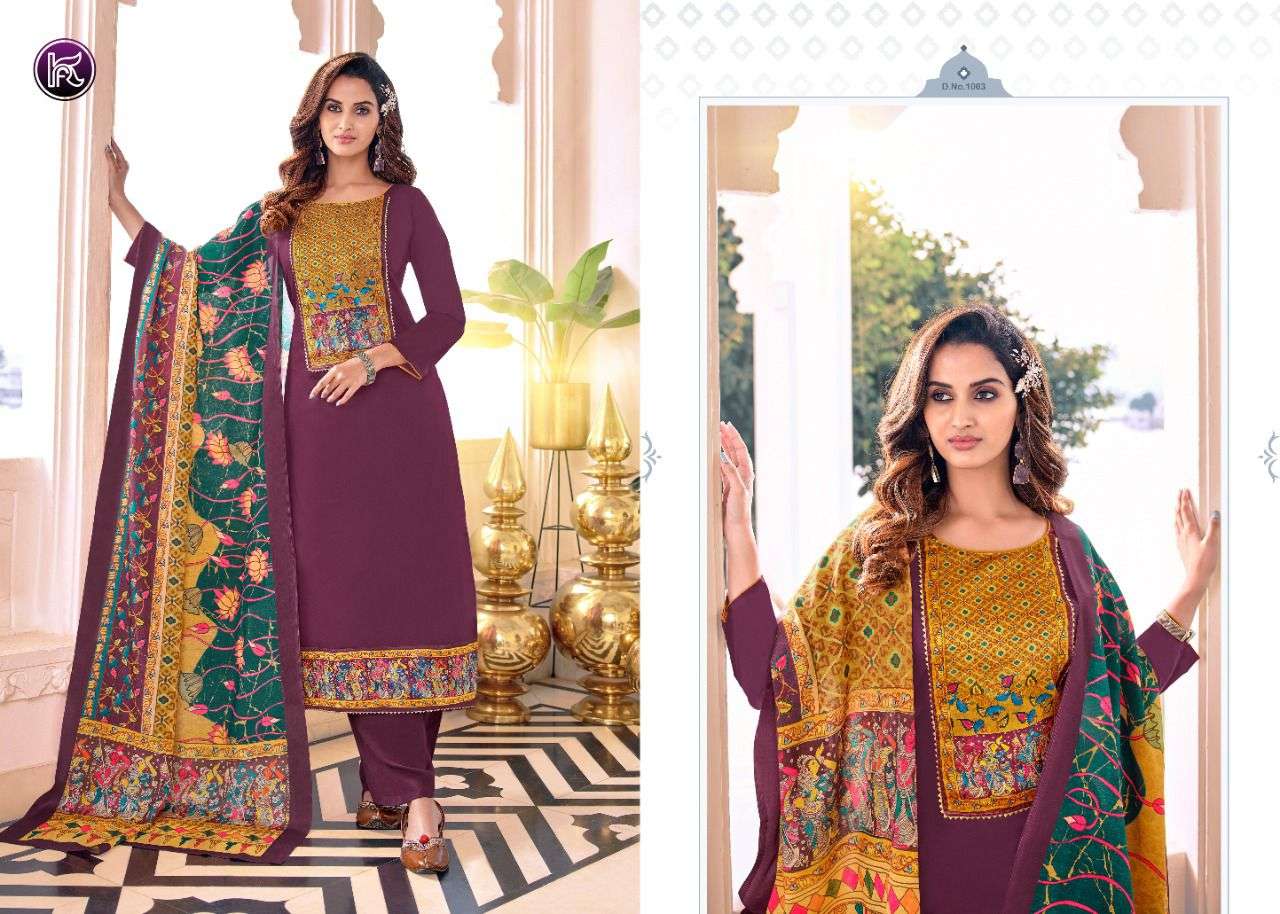PRINCESS VOL-2 BY KALA FASHION 1001 TO 1010 SERIES BEAUTIFUL STYLISH SUITS FANCY COLORFUL CASUAL WEAR & ETHNIC WEAR & READY TO WEAR JAM SATIN PRINTED DRESSES AT WHOLESALE PRICE