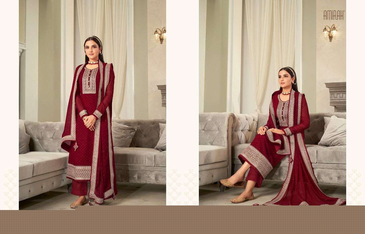 PRINCESS BY AMIRAH 16031 TO 16036 SERIES BEAUTIFUL SUITS COLORFUL STYLISH FANCY CASUAL WEAR & ETHNIC WEAR GEORGETTE EMBROIDERED DRESSES AT WHOLESALE PRICE