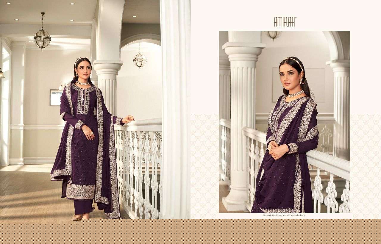 PRINCESS BY AMIRAH 16031 TO 16036 SERIES BEAUTIFUL SUITS COLORFUL STYLISH FANCY CASUAL WEAR & ETHNIC WEAR GEORGETTE EMBROIDERED DRESSES AT WHOLESALE PRICE