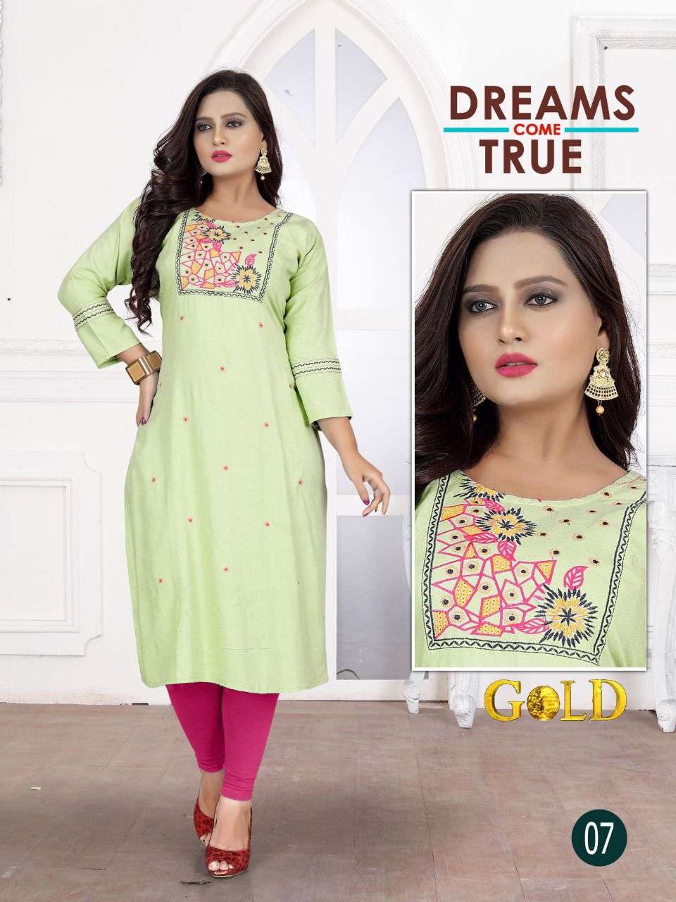 GOLD VOL-4 BY AAGYA 01 TO 08 SERIES DESIGNER STYLISH FANCY COLORFUL BEAUTIFUL PARTY WEAR & ETHNIC WEAR COLLECTION RAYON EMBROIDERY KURTIS AT WHOLESALE PRICE