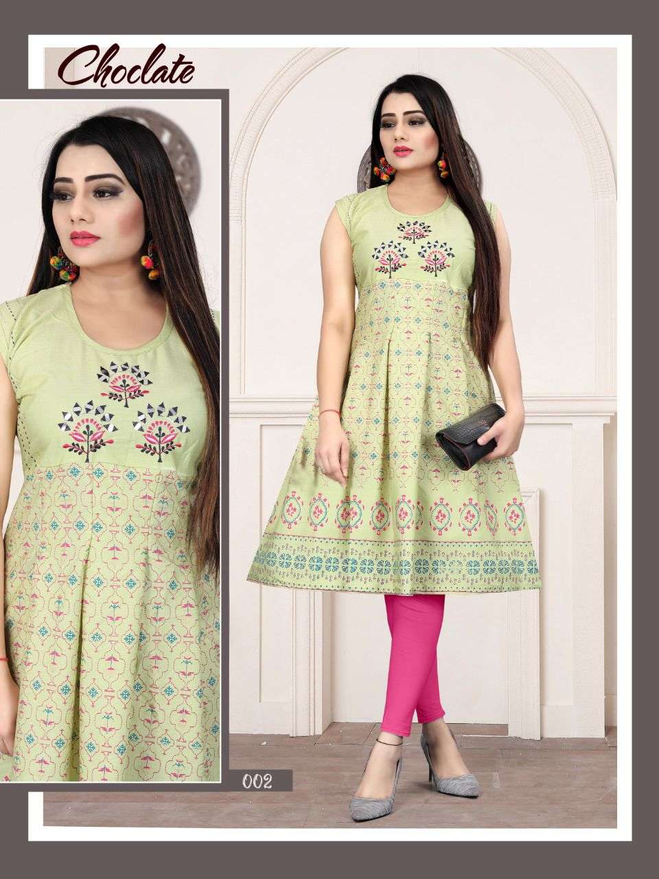 CHOCLATE BY AAGYA 001 TO 008 SERIES DESIGNER STYLISH FANCY COLORFUL BEAUTIFUL PARTY WEAR & ETHNIC WEAR COLLECTION RAYON TWO TONE KURTIS AT WHOLESALE PRICE