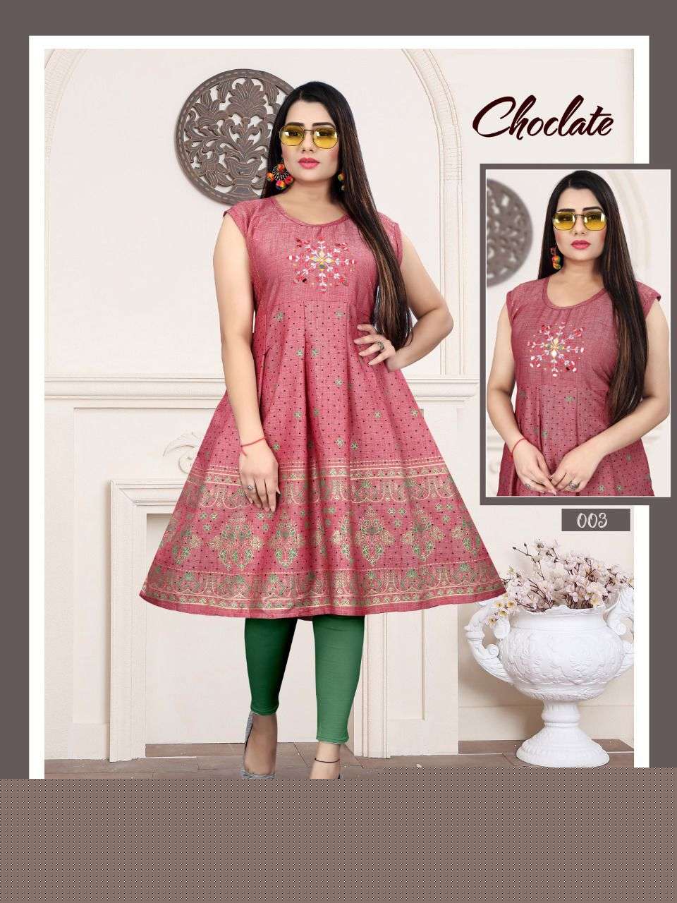 CHOCLATE BY AAGYA 001 TO 008 SERIES DESIGNER STYLISH FANCY COLORFUL BEAUTIFUL PARTY WEAR & ETHNIC WEAR COLLECTION RAYON TWO TONE KURTIS AT WHOLESALE PRICE