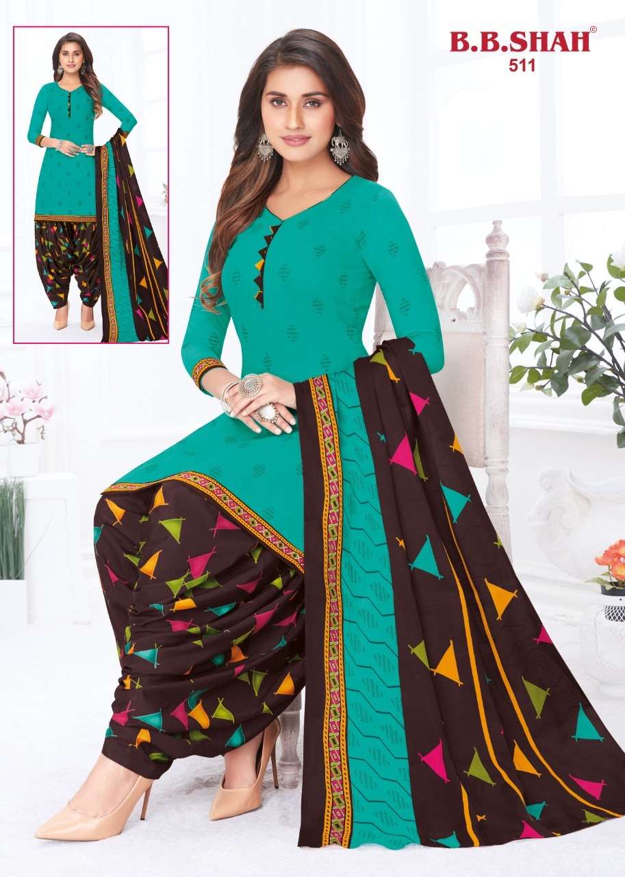 MEERA BY B B SHAH 501 TO 512 SERIES BEAUTIFUL STYLISH SUITS FANCY COLORFUL CASUAL WEAR & ETHNIC WEAR & READY TO WEAR HEAVY COTTON PRINTED DRESSES AT WHOLESALE PRICE