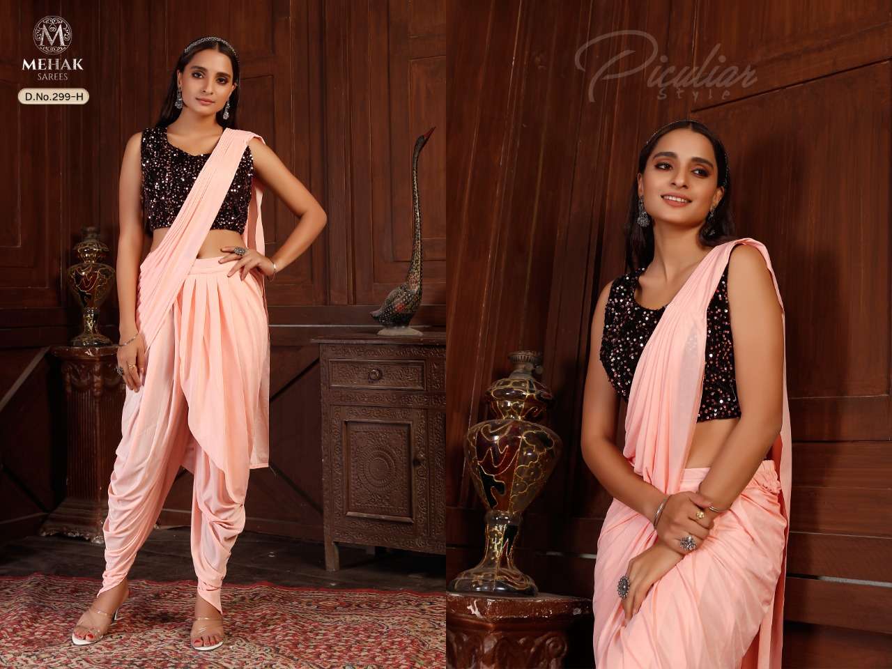 MEHAK 299 COLOURS BY MEHAK 299-A TO 299-J SERIES INDIAN TRADITIONAL WEAR COLLECTION BEAUTIFUL STYLISH FANCY COLORFUL PARTY WEAR & OCCASIONAL WEAR LYCRA SAREES AT WHOLESALE PRICE