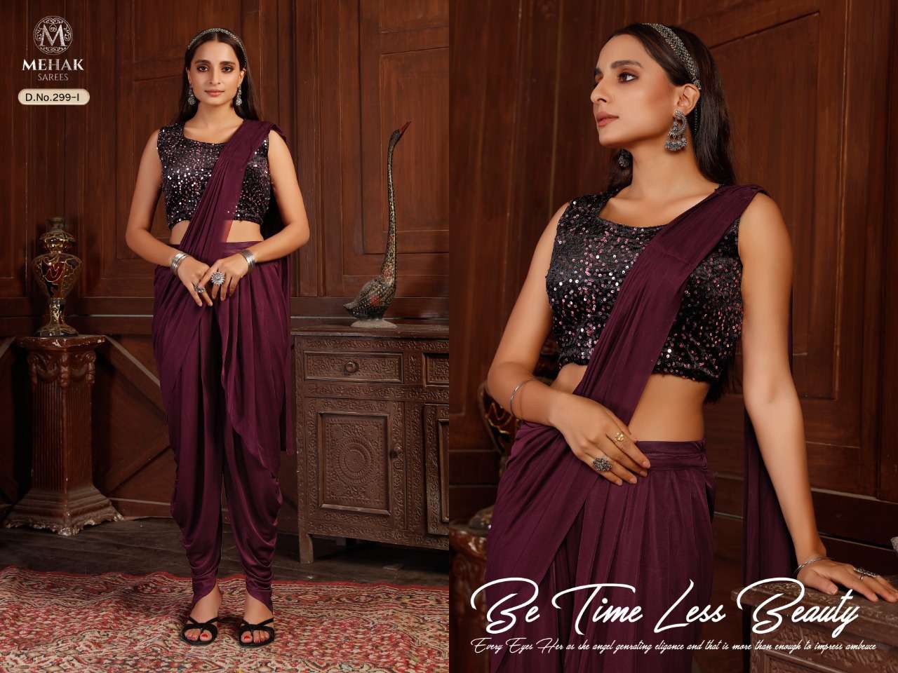 MEHAK 299 COLOURS BY MEHAK 299-A TO 299-J SERIES INDIAN TRADITIONAL WEAR COLLECTION BEAUTIFUL STYLISH FANCY COLORFUL PARTY WEAR & OCCASIONAL WEAR LYCRA SAREES AT WHOLESALE PRICE