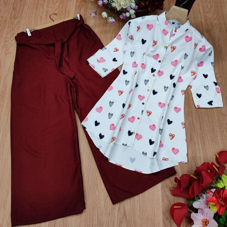VD-09-3172 BY KAAMIRI 01 TO 07 SERIES BEAUTIFUL COLOURFUL STYLISH DESIGNER PRINTED CASUAL WEAR READY TO WEAR POLY RAYON PRINT TUNIC TOP AND BOTTOM AT WHOLESALE PRICE