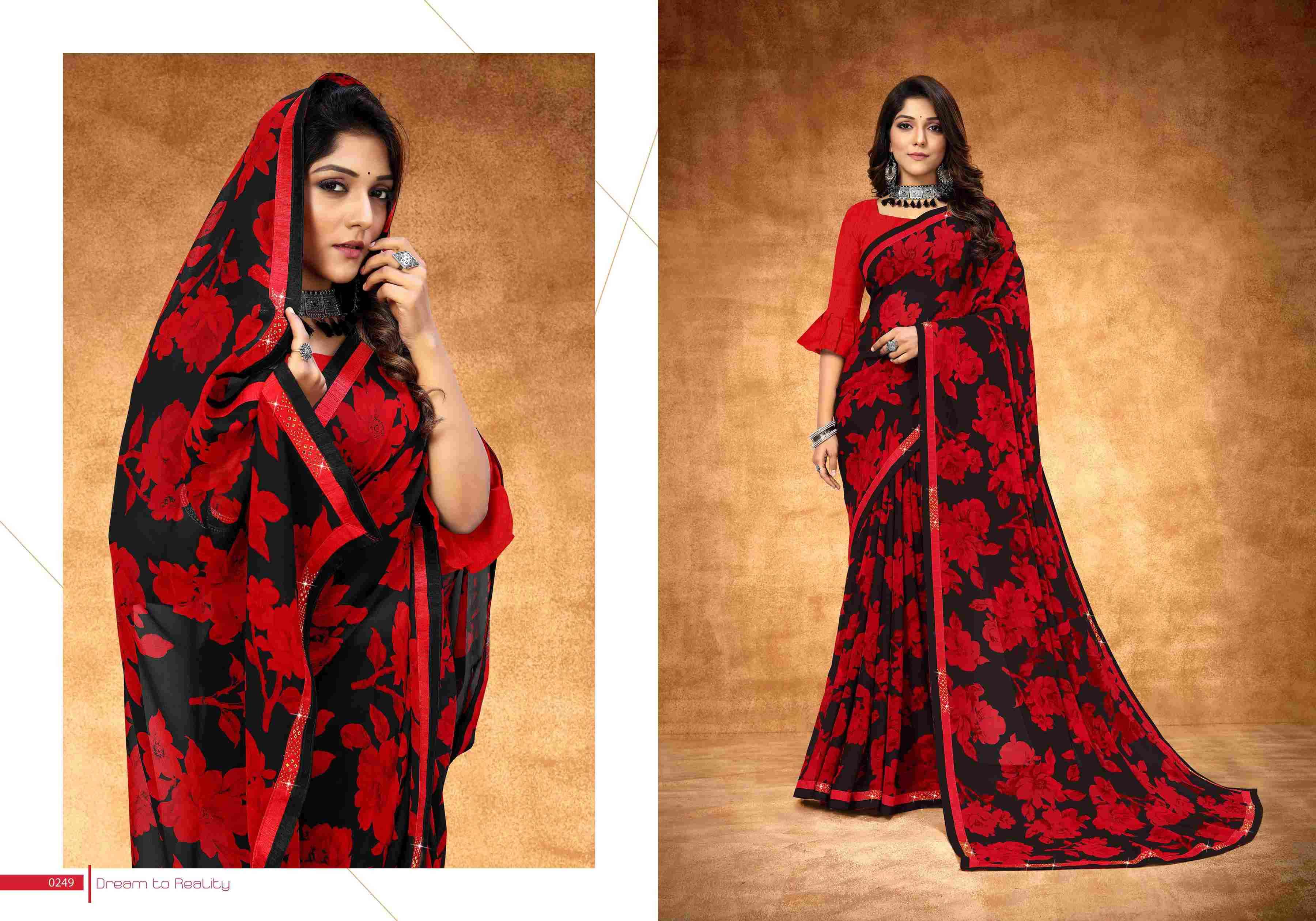AYESHA BY BARGAD INDIAN TRADITIONAL WEAR COLLECTION BEAUTIFUL STYLISH FANCY COLORFUL PARTY WEAR & OCCASIONAL WEAR GEORGETTE PRINT SAREES AT WHOLESALE PRICE