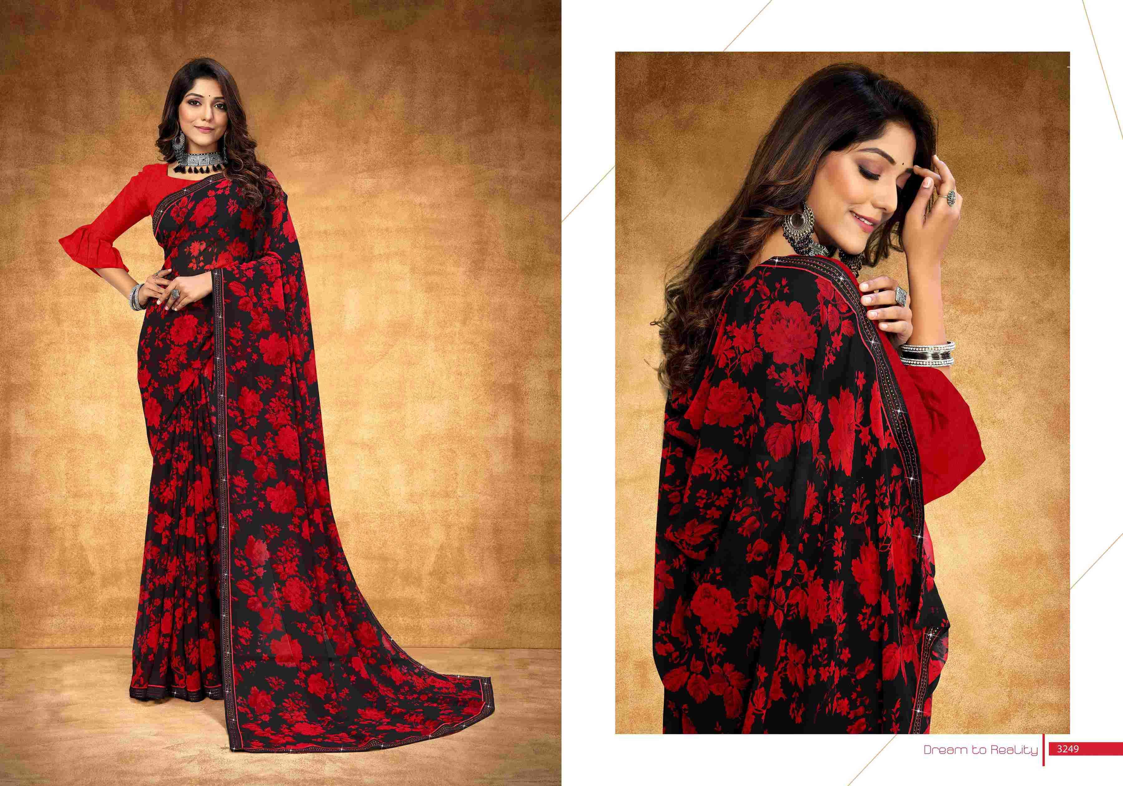 AYESHA BY BARGAD INDIAN TRADITIONAL WEAR COLLECTION BEAUTIFUL STYLISH FANCY COLORFUL PARTY WEAR & OCCASIONAL WEAR GEORGETTE PRINT SAREES AT WHOLESALE PRICE