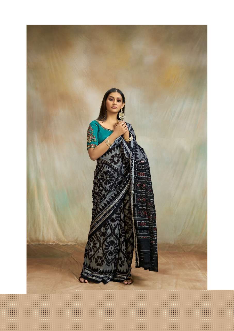 MAGGAM BY SR 1001 TO 1012 SERIES INDIAN TRADITIONAL WEAR COLLECTION BEAUTIFUL STYLISH FANCY COLORFUL PARTY WEAR & OCCASIONAL WEAR COTTON PRINT SAREES AT WHOLESALE PRICE