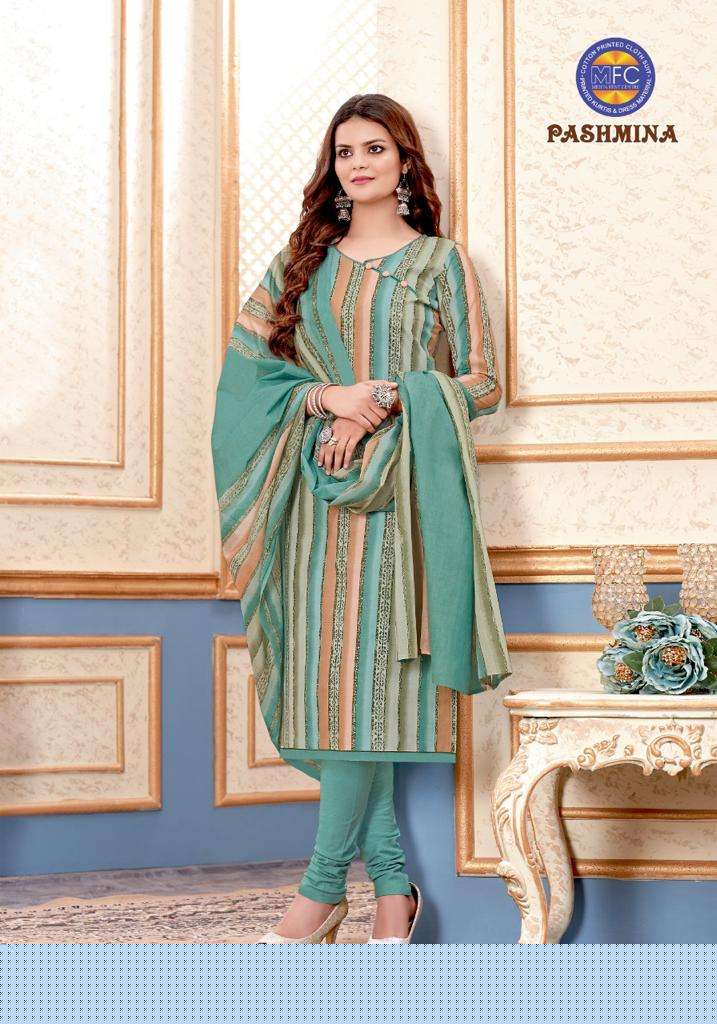 PASHMINA VOL-13 BY MFC 1301 TO 1312 SERIES SUITS BEAUTIFUL FANCY COLORFUL STYLISH PARTY WEAR & OCCASIONAL WEAR FANCY PRINTED DRESSES AT WHOLESALE PRICE