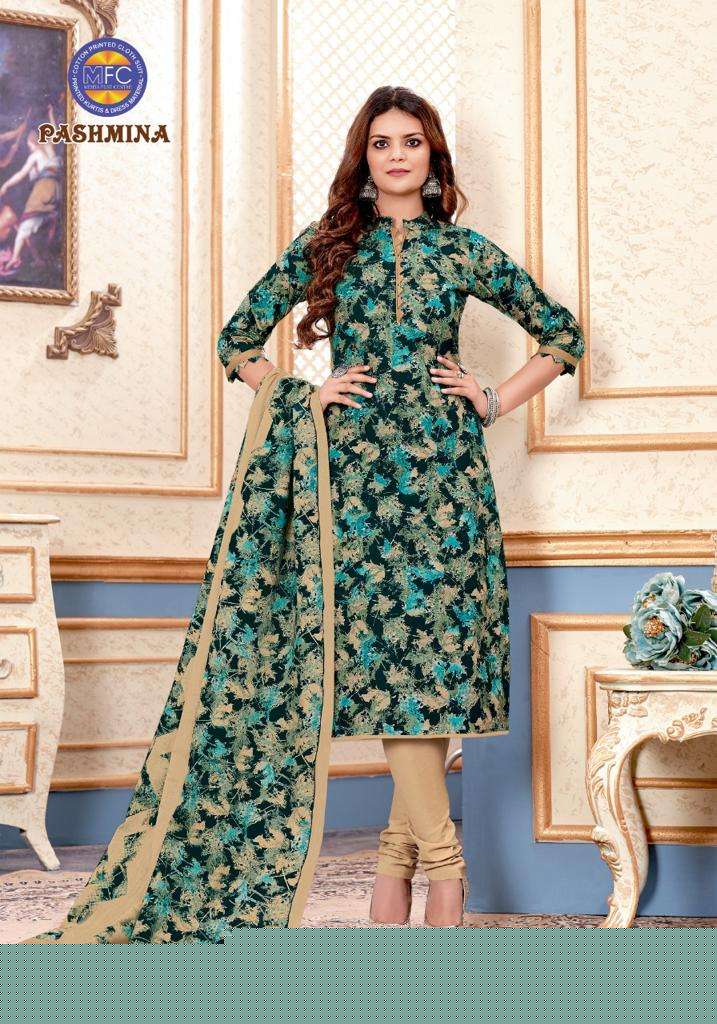 PASHMINA VOL-13 BY MFC 1301 TO 1312 SERIES SUITS BEAUTIFUL FANCY COLORFUL STYLISH PARTY WEAR & OCCASIONAL WEAR FANCY PRINTED DRESSES AT WHOLESALE PRICE