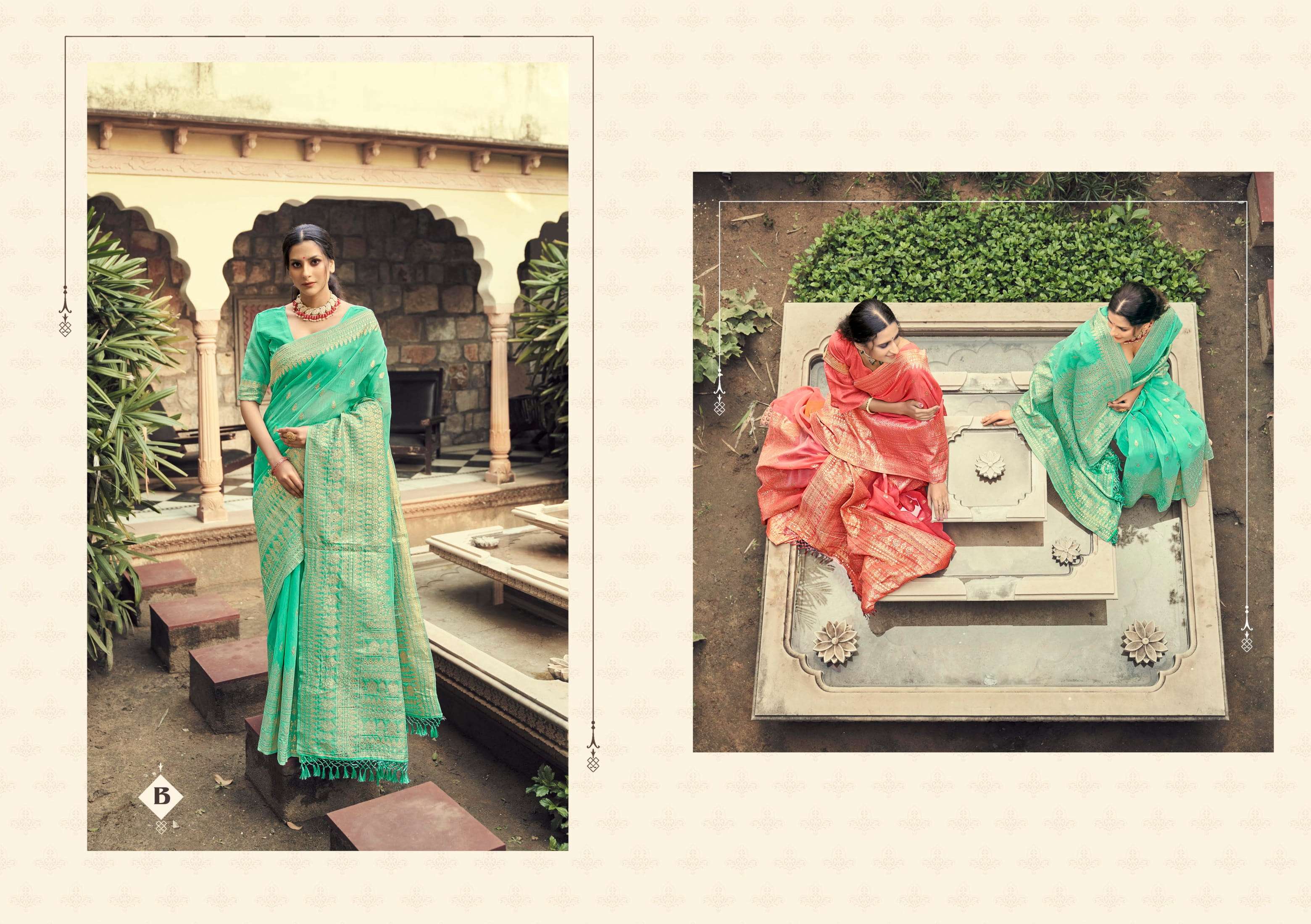 KASAB ZARI VOL-5 BY SHANGRILA A TO E SERIES INDIAN TRADITIONAL WEAR COLLECTION BEAUTIFUL STYLISH FANCY COLORFUL PARTY WEAR & OCCASIONAL WEAR PURE SILK SAREES AT WHOLESALE PRICE