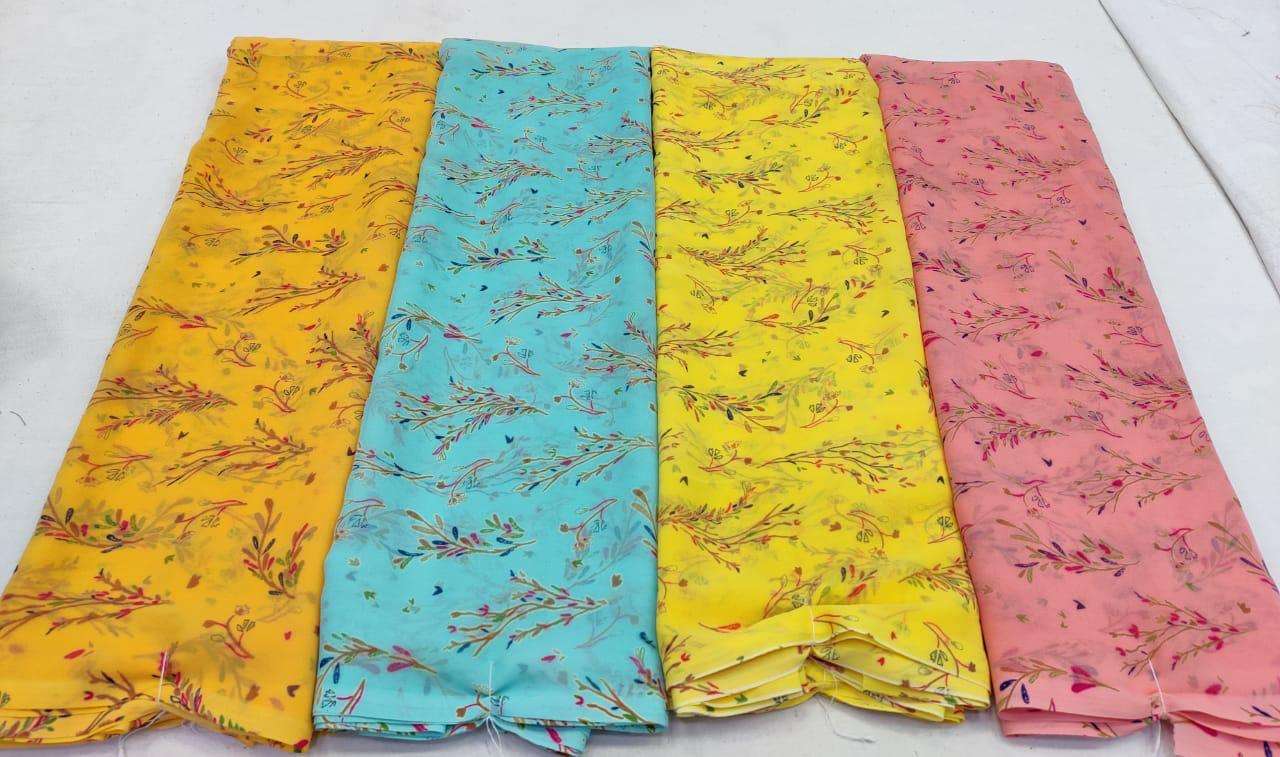 OXFORD VOL-2 BY SHREE MATARAM 201 TO 220 SERIES INDIAN TRADITIONAL WEAR COLLECTION BEAUTIFUL STYLISH FANCY COLORFUL PARTY WEAR & OCCASIONAL WEAR GEORGTTE WEIGHTLESS SAREES AT WHOLESALE PRICE