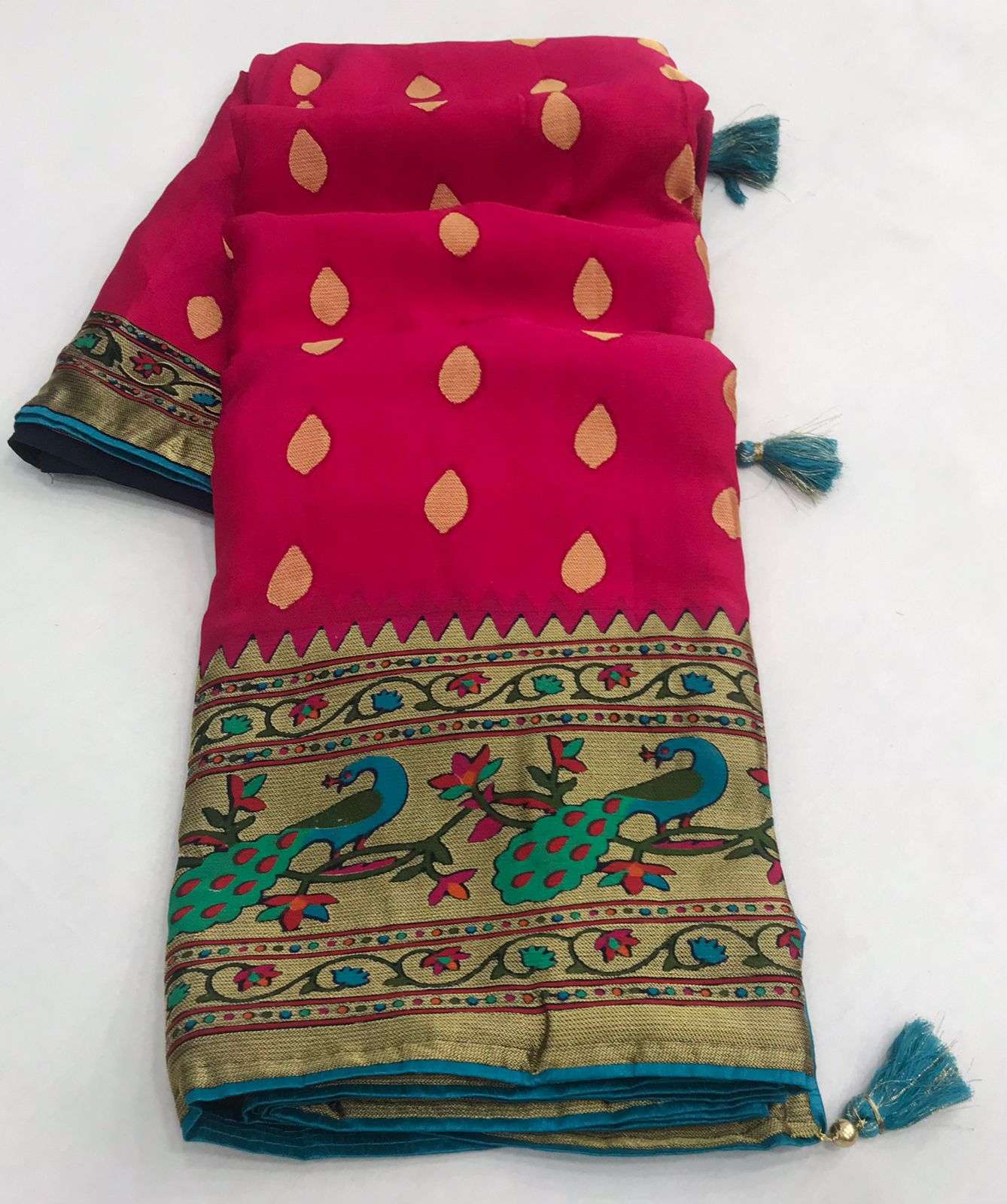 PAITHANI SILK BY KASHVI CREATION 01 TO 10 SERIES INDIAN TRADITIONAL WEAR COLLECTION BEAUTIFUL STYLISH FANCY COLORFUL PARTY WEAR & OCCASIONAL WEAR SOFT BRASSO SAREES AT WHOLESALE PRICE