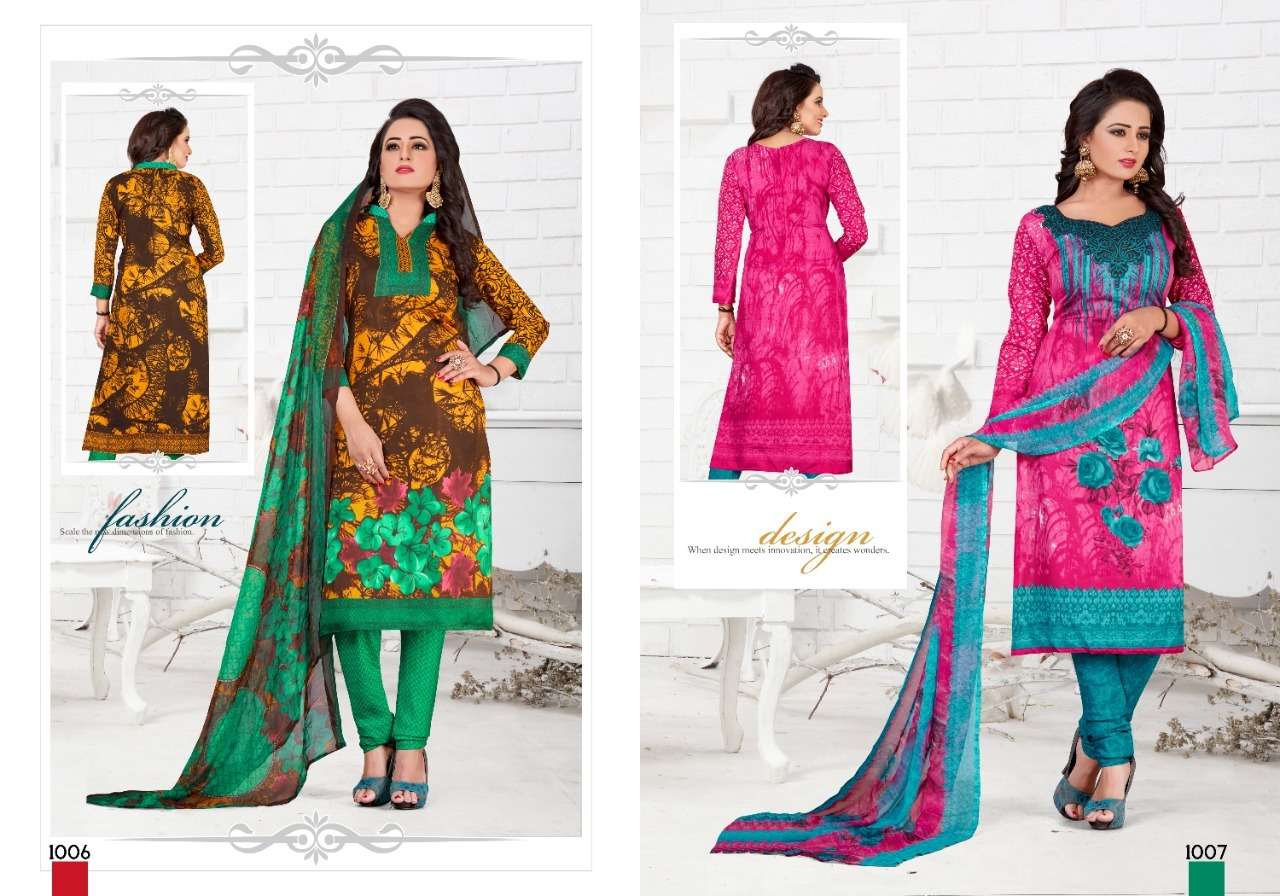TANYA VOL-30 BY SKT SUITS 1001 TO 1016 SERIES BEAUTIFUL STYLISH SUITS FANCY COLORFUL CASUAL WEAR & ETHNIC WEAR & READY TO WEAR AMERICAN PRINTED DRESSES AT WHOLESALE PRICE