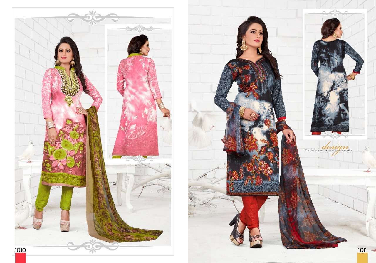 TANYA VOL-30 BY SKT SUITS 1001 TO 1016 SERIES BEAUTIFUL STYLISH SUITS FANCY COLORFUL CASUAL WEAR & ETHNIC WEAR & READY TO WEAR AMERICAN PRINTED DRESSES AT WHOLESALE PRICE