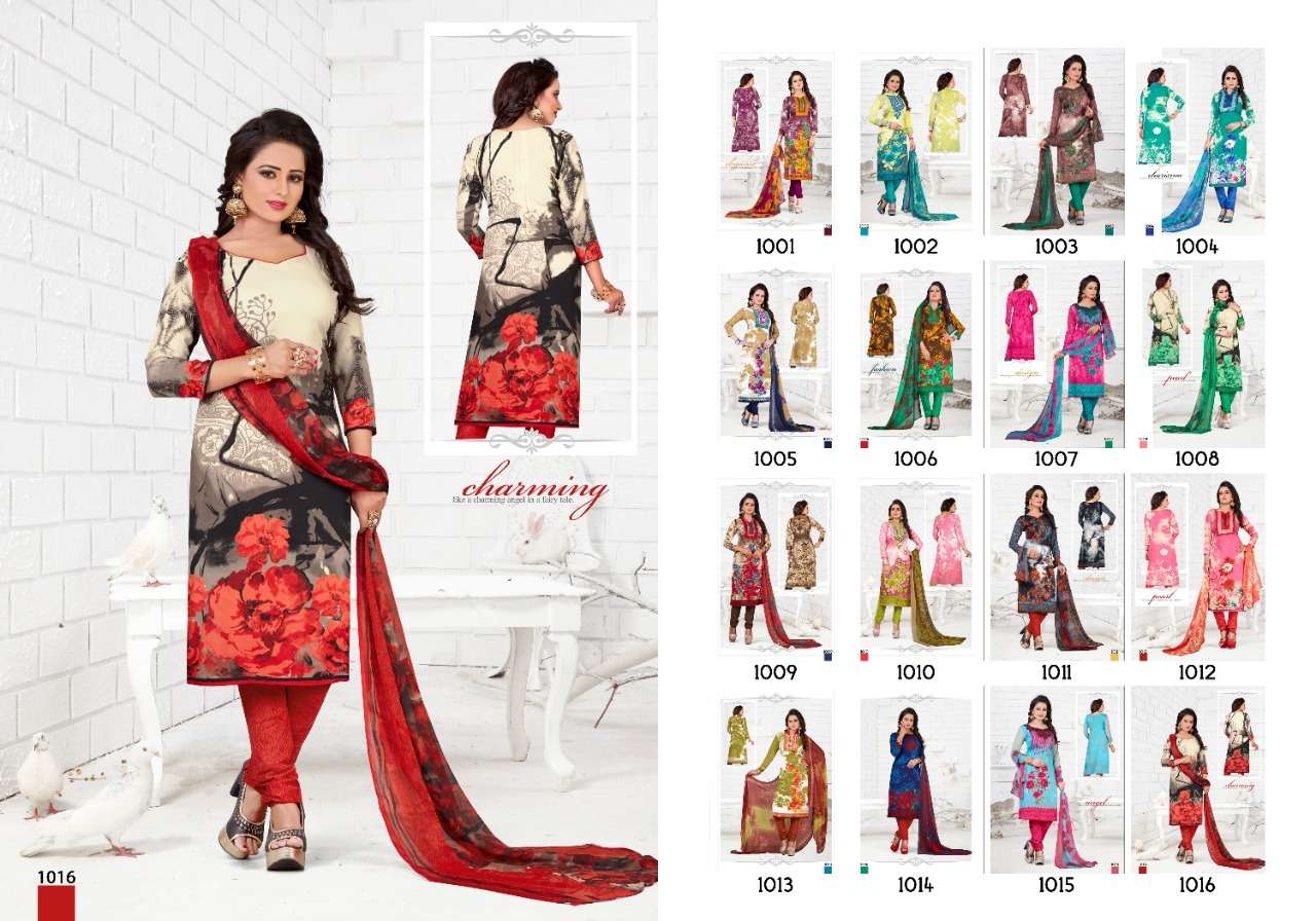 TANYA VOL-30 BY SKT SUITS 1001 TO 1016 SERIES BEAUTIFUL STYLISH SUITS FANCY COLORFUL CASUAL WEAR & ETHNIC WEAR & READY TO WEAR AMERICAN PRINTED DRESSES AT WHOLESALE PRICE