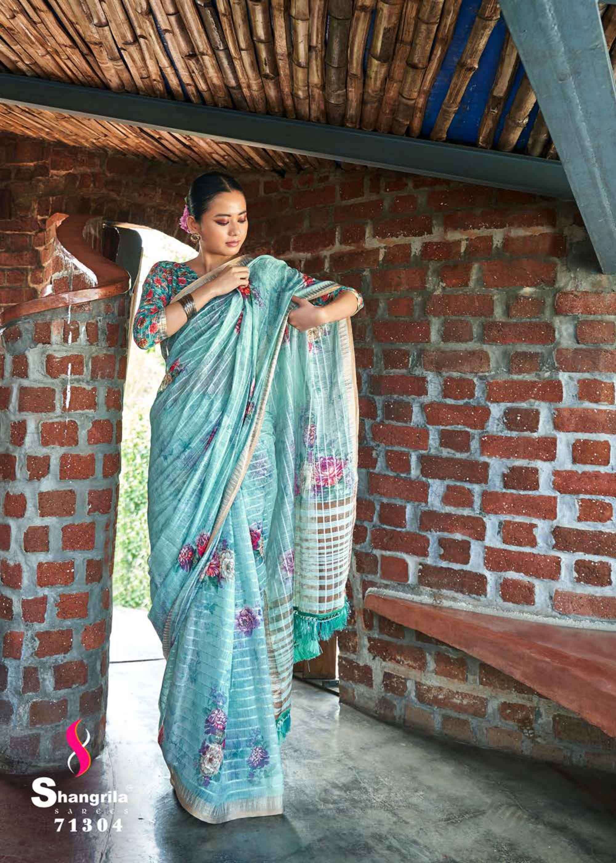 APSARA SEQUINS BY SHANGRILA 71301 TO 71308 SERIES INDIAN TRADITIONAL WEAR COLLECTION BEAUTIFUL STYLISH FANCY COLORFUL PARTY WEAR & OCCASIONAL WEAR FANCY SAREES AT WHOLESALE PRICE