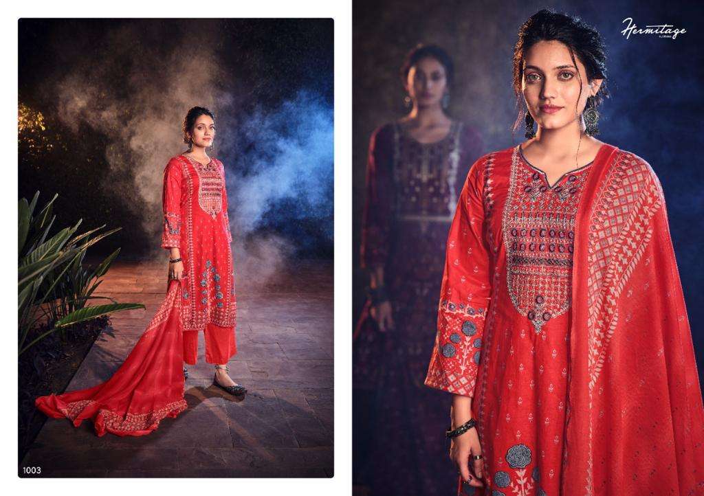 ZINAT NX BY HERMITAGE BEAUTIFUL SUITS COLORFUL STYLISH FANCY CASUAL WEAR & ETHNIC WEAR LAWN COTTON EMBROIDERED DRESSES AT WHOLESALE PRICE