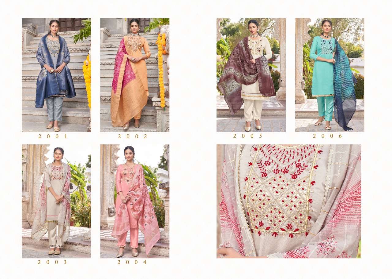 MANN MAHEK VOL-2 BY 7 CLOUDS 2001 TO 2006 SERIES BEAUTIFUL SUITS COLORFUL STYLISH FANCY CASUAL WEAR & ETHNIC WEAR PURE BANARASI DRESSES AT WHOLESALE PRICE