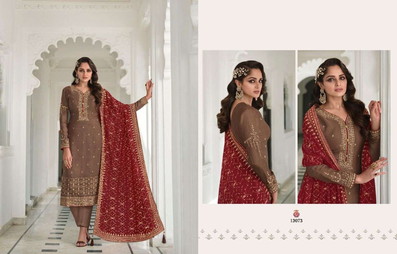 MANNAT BY ZISA 13071 TO 13076 SERIES BEAUTIFUL SUITS COLORFUL STYLISH FANCY CASUAL WEAR & ETHNIC WEAR MINI SILK DRESSES AT WHOLESALE PRICE
