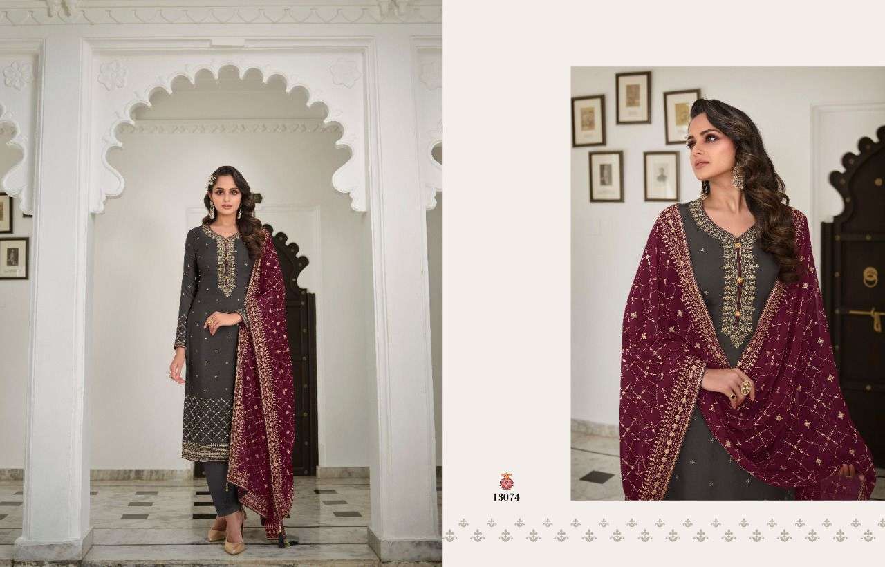 MANNAT BY ZISA 13071 TO 13076 SERIES BEAUTIFUL SUITS COLORFUL STYLISH FANCY CASUAL WEAR & ETHNIC WEAR MINI SILK DRESSES AT WHOLESALE PRICE