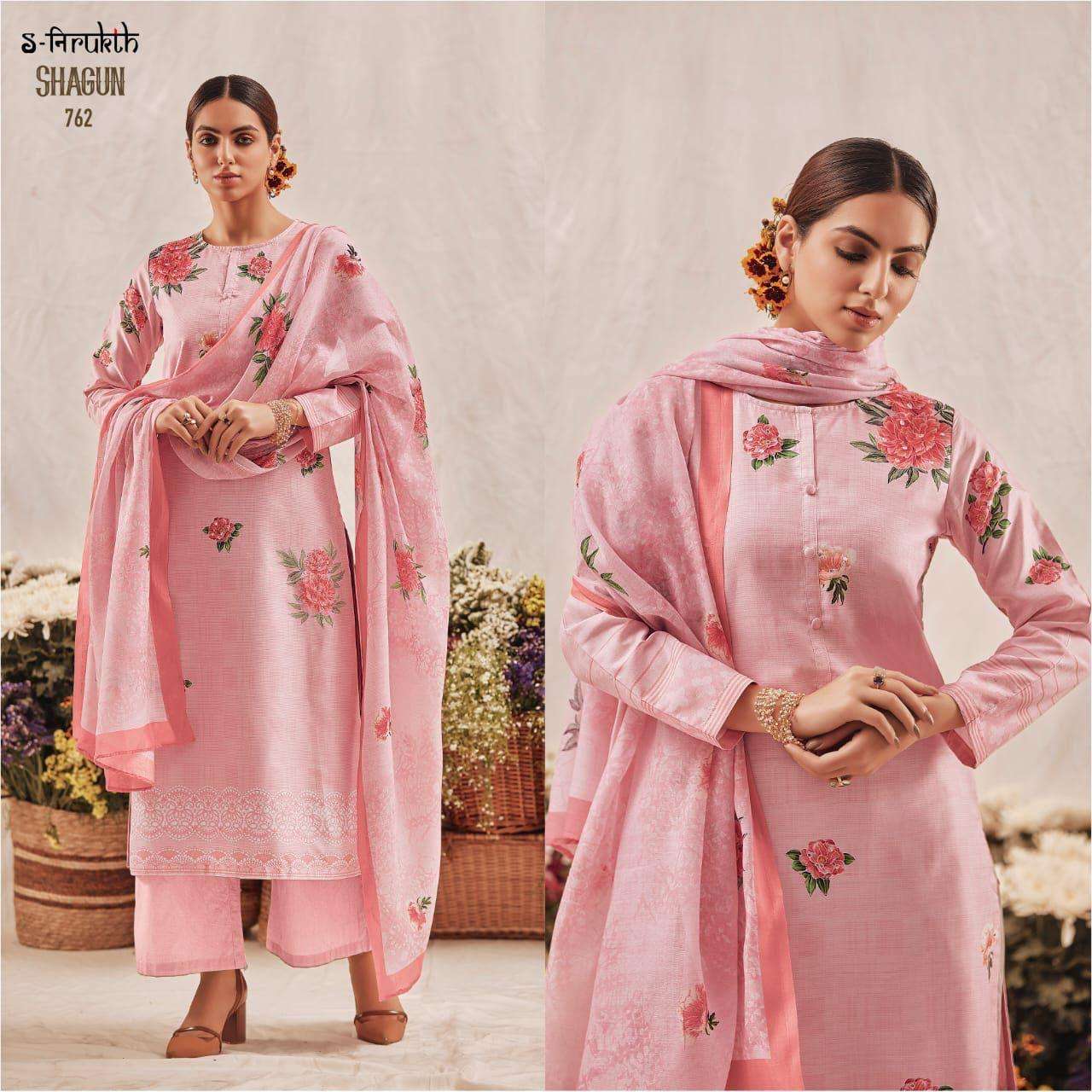 SHAGUN BY S-NIRUKTH BEAUTIFUL STYLISH SUITS FANCY COLORFUL CASUAL WEAR & ETHNIC WEAR & READY TO WEAR MUSLIN DIGITAL PRINTED DRESSES AT WHOLESALE PRICE