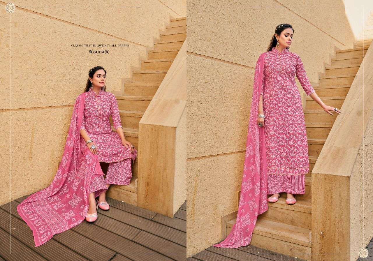 RUBY BY RADHA FAB 8001 TO 8010 SERIES BEAUTIFUL STYLISH SUITS FANCY COLORFUL CASUAL WEAR & ETHNIC WEAR & READY TO WEAR HEAVY COTTON PRINTED DRESSES AT WHOLESALE PRICE