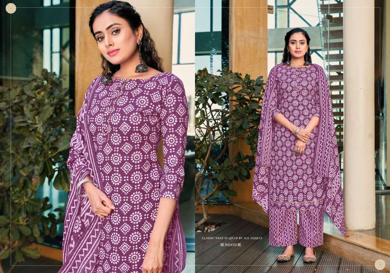 RUBY BY RADHA FAB 8001 TO 8010 SERIES BEAUTIFUL STYLISH SUITS FANCY COLORFUL CASUAL WEAR & ETHNIC WEAR & READY TO WEAR HEAVY COTTON PRINTED DRESSES AT WHOLESALE PRICE