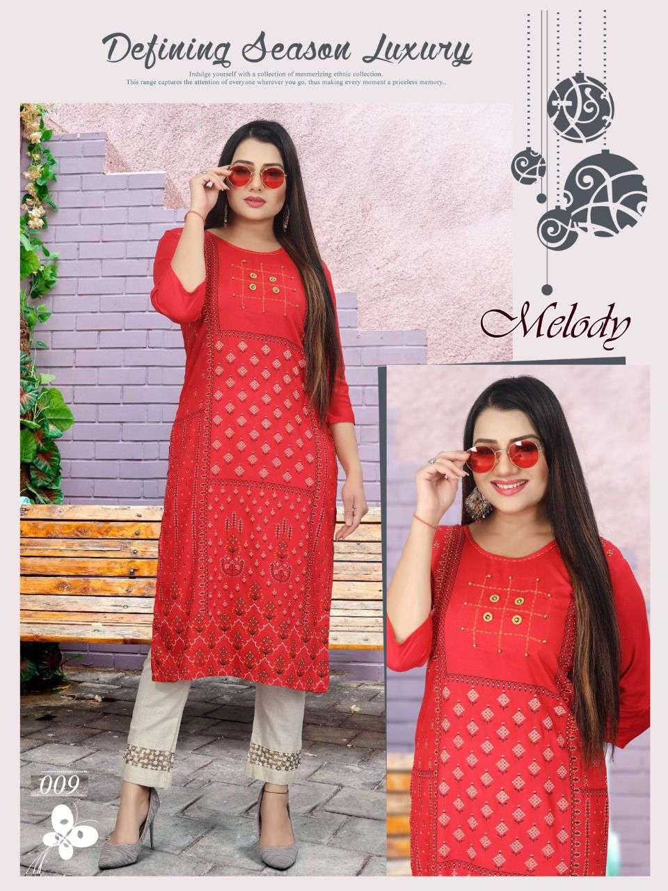 MELODY BY AKHAND JYOT 001 TO 010 SERIES DESIGNER STYLISH FANCY COLORFUL BEAUTIFUL PARTY WEAR & ETHNIC WEAR COLLECTION PURE RAYON KURTIS AT WHOLESALE PRICE