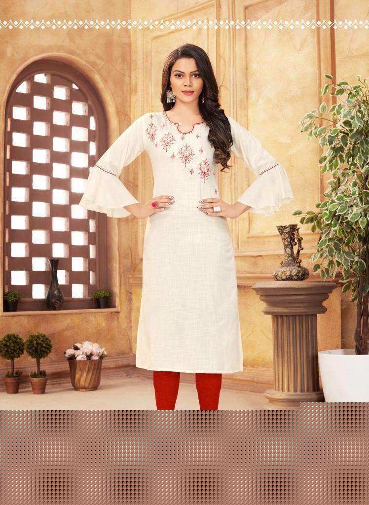 KIMAYA VOL-2 BY HINAYA 2001 TO 2009 SERIES DESIGNER STYLISH FANCY COLORFUL BEAUTIFUL PARTY WEAR & ETHNIC WEAR COLLECTION RAYON EMBROIDERY KURTIS AT WHOLESALE PRICE