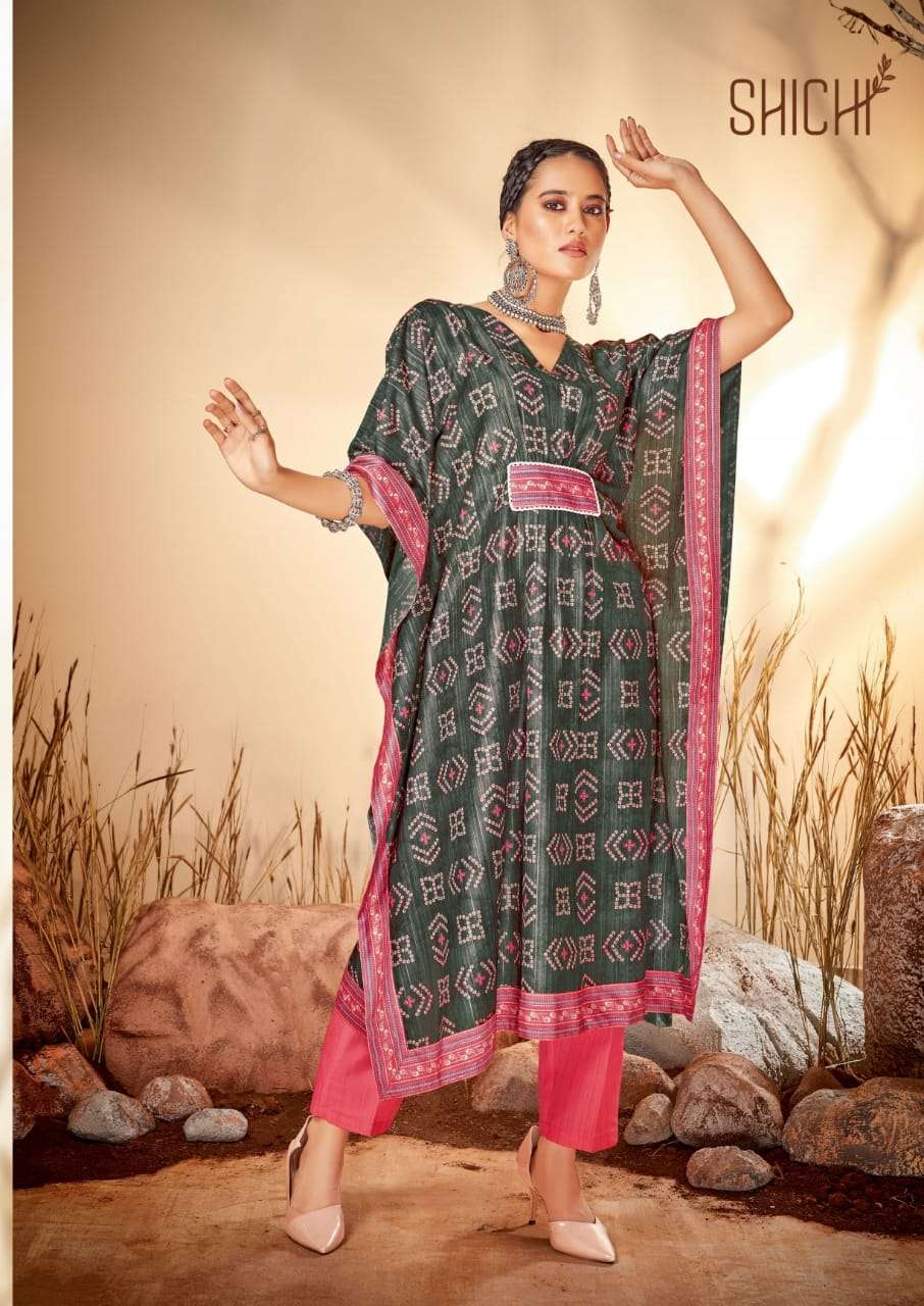 KAYA BY SHICHI 31 TO 36 SERIES DESIGNER STYLISH FANCY COLORFUL BEAUTIFUL PARTY WEAR & ETHNIC WEAR COLLECTION MUSLIN VISCOSE KURTIS AT WHOLESALE PRICE