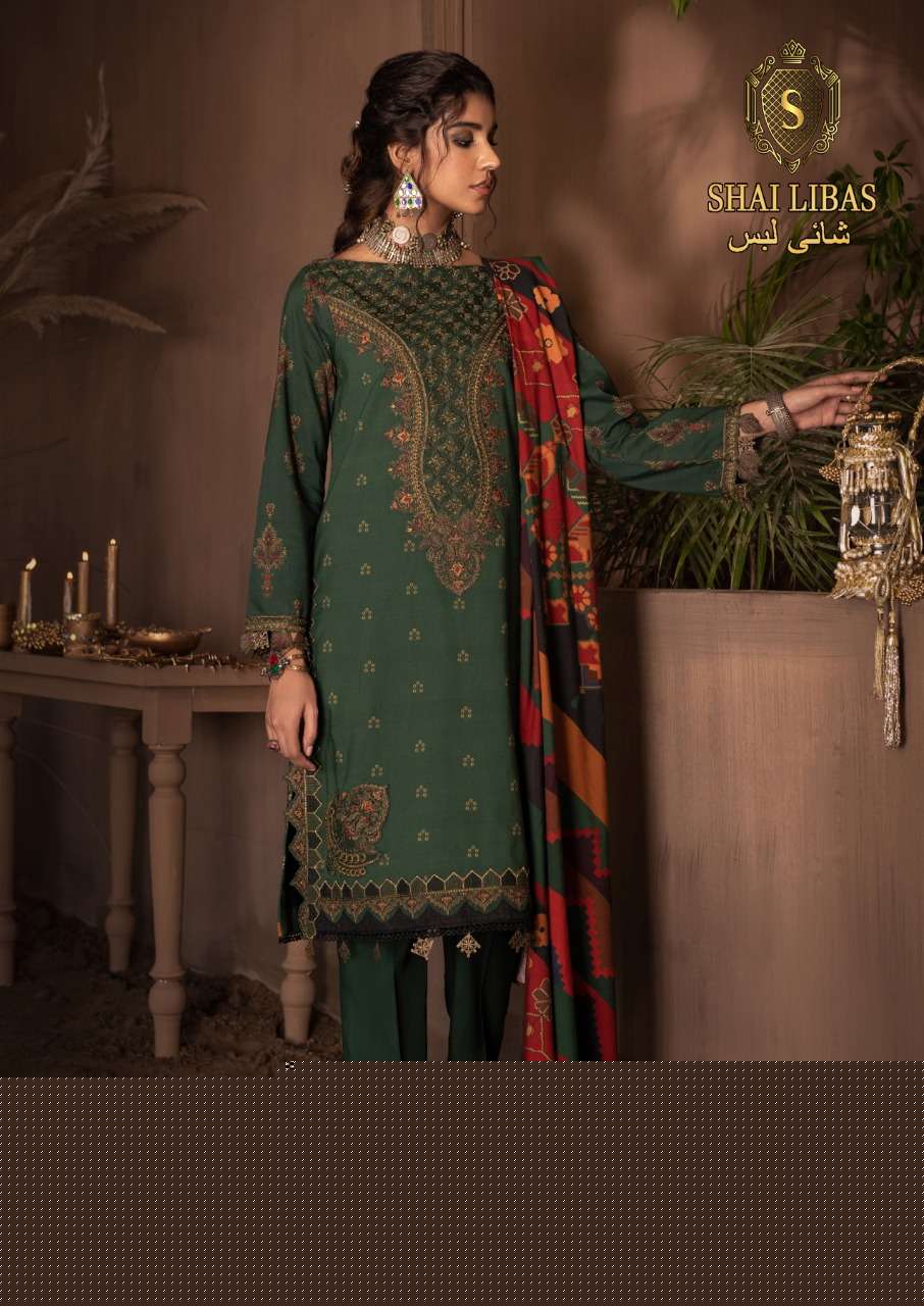 ANAYA BY SHAI LIBAS BEAUTIFUL PAKISTANI SUITS COLORFUL STYLISH FANCY CASUAL WEAR & ETHNIC WEAR PURE LAWN COTTON EMBROIDERED DRESSES AT WHOLESALE PRICE