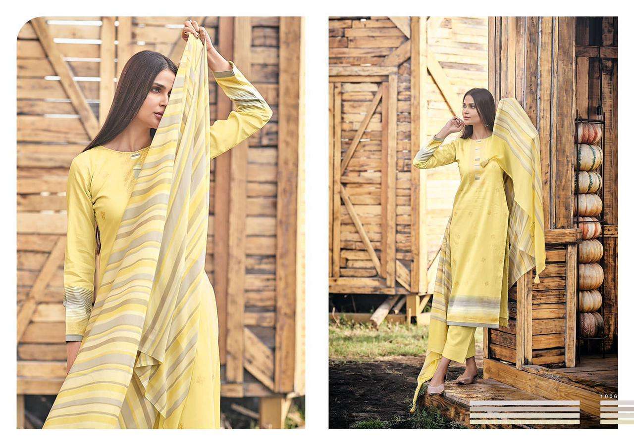 SAAGA BY PRM TRENDZ 1001 TO 1010 SERIES BEAUTIFUL SUITS COLORFUL STYLISH FANCY CASUAL WEAR & ETHNIC WEAR PURE JAM SILK PRINT DRESSES AT WHOLESALE PRICE