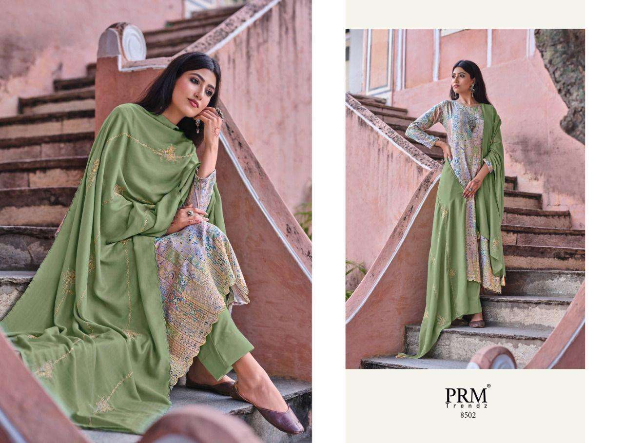 ZAINAB VOL-2 BY PRM TRENDZ 8501 TO 8508 SERIES BEAUTIFUL STYLISH SUITS FANCY COLORFUL CASUAL WEAR & ETHNIC WEAR & READY TO WEAR PURE JAM COTTON DIGITAL PRINT DRESSES AT WHOLESALE PRICE