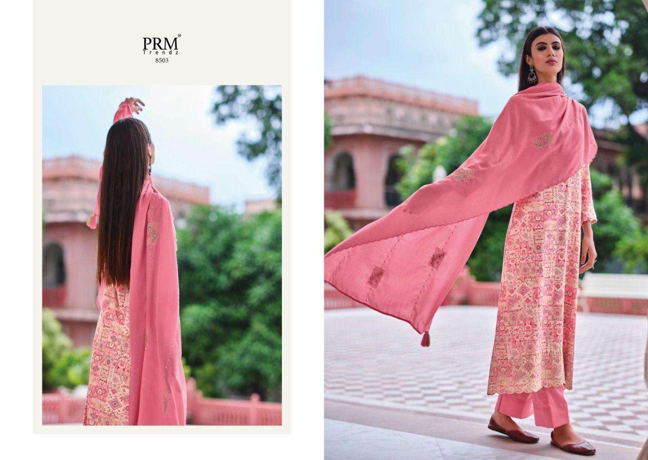 ZAINAB VOL-2 BY PRM TRENDZ 8501 TO 8508 SERIES BEAUTIFUL STYLISH SUITS FANCY COLORFUL CASUAL WEAR & ETHNIC WEAR & READY TO WEAR PURE JAM COTTON DIGITAL PRINT DRESSES AT WHOLESALE PRICE