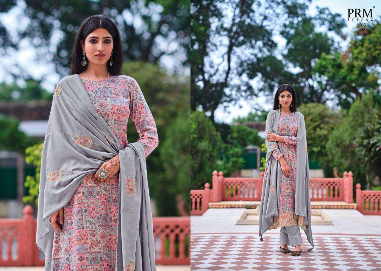 ZAINAB VOL-2 BY PRM TRENDZ 8501 TO 8508 SERIES BEAUTIFUL STYLISH SUITS FANCY COLORFUL CASUAL WEAR & ETHNIC WEAR & READY TO WEAR PURE JAM COTTON DIGITAL PRINT DRESSES AT WHOLESALE PRICE