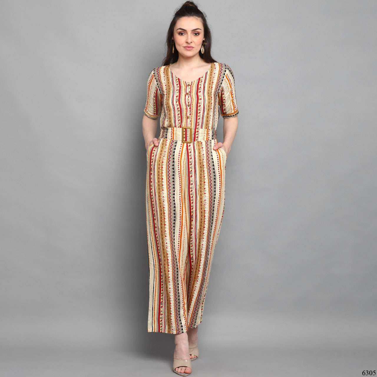 KAINAT VOL-14 BY KAAMIRI 6301 TO 6306 SERIES DESIGNER STYLISH FANCY COLORFUL BEAUTIFUL PARTY WEAR & ETHNIC WEAR COLLECTION PURE RAYON JUMPSUITS AT WHOLESALE PRICE
