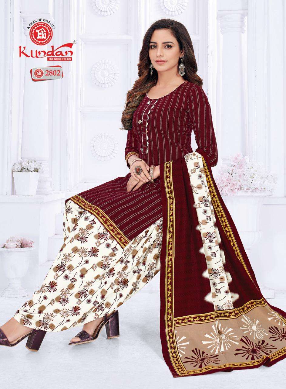 K4U VOL-28 BY KUNDAN 2801 TO 2836 SERIES BEAUTIFUL STYLISH SUITS FANCY COLORFUL CASUAL WEAR & ETHNIC WEAR & READY TO WEAR PURE COTTON PRINTED DRESSES AT WHOLESALE PRICE